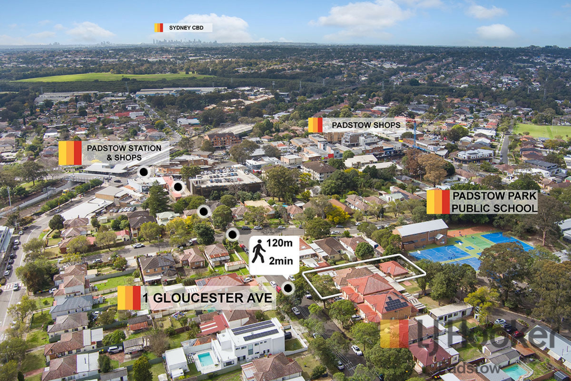 1 Gloucester Avenue — photo from LJ Hooker Padstow