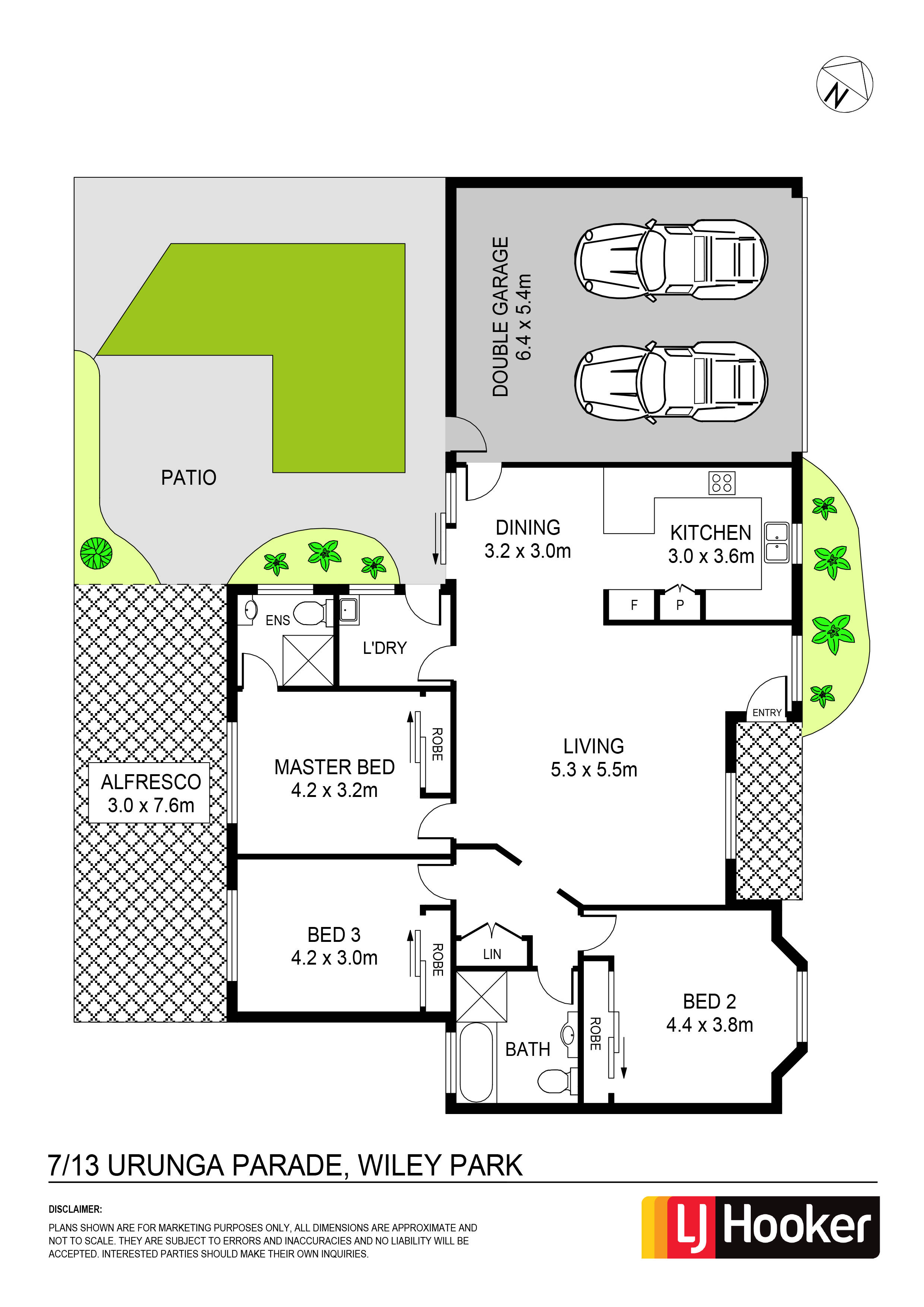 7/13 Urunga Parade, WILEY PARK