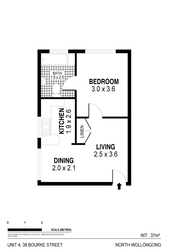4/38 Bourke Street, NORTH WOLLONGONG