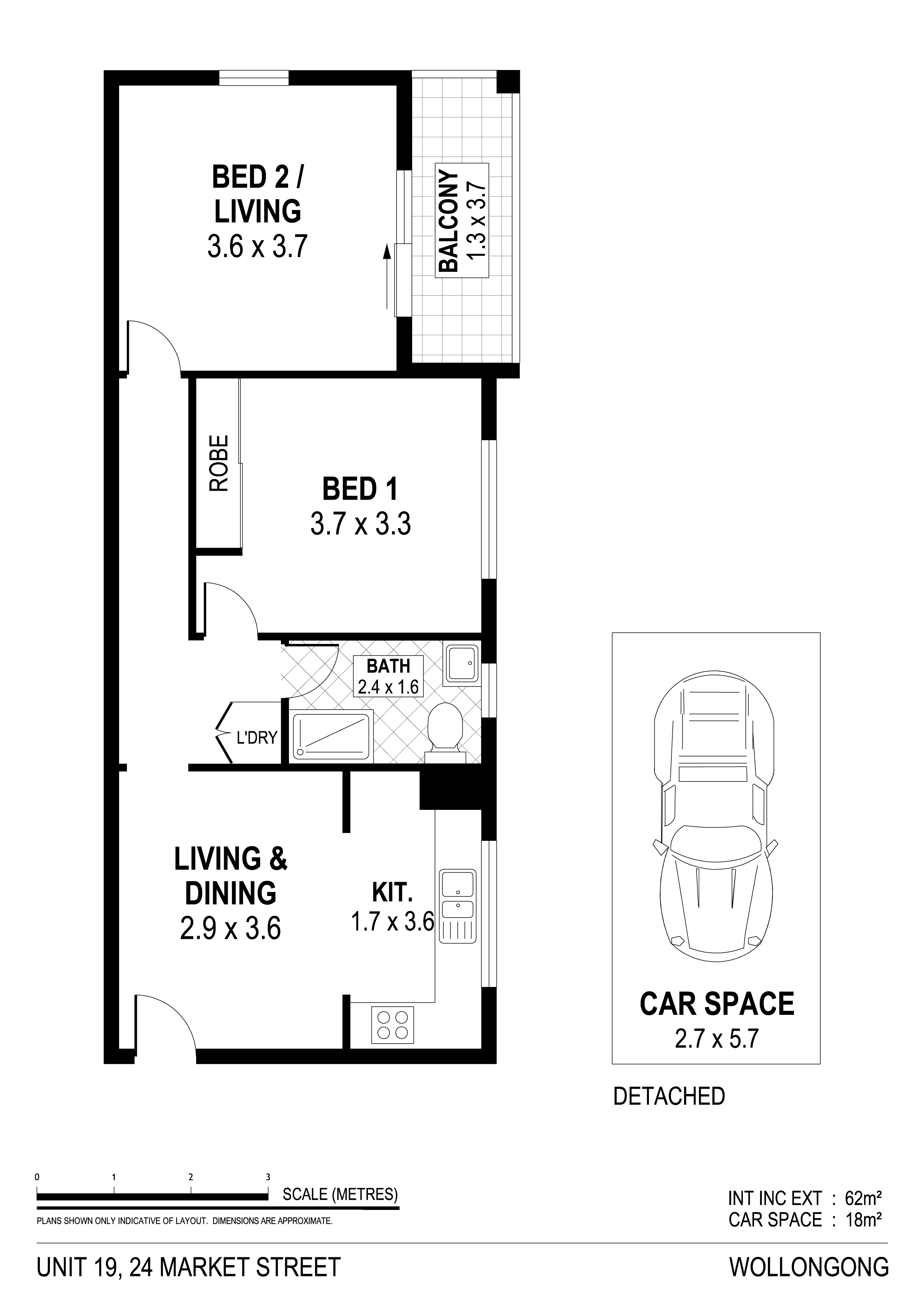 19/24 Market Street, WOLLONGONG