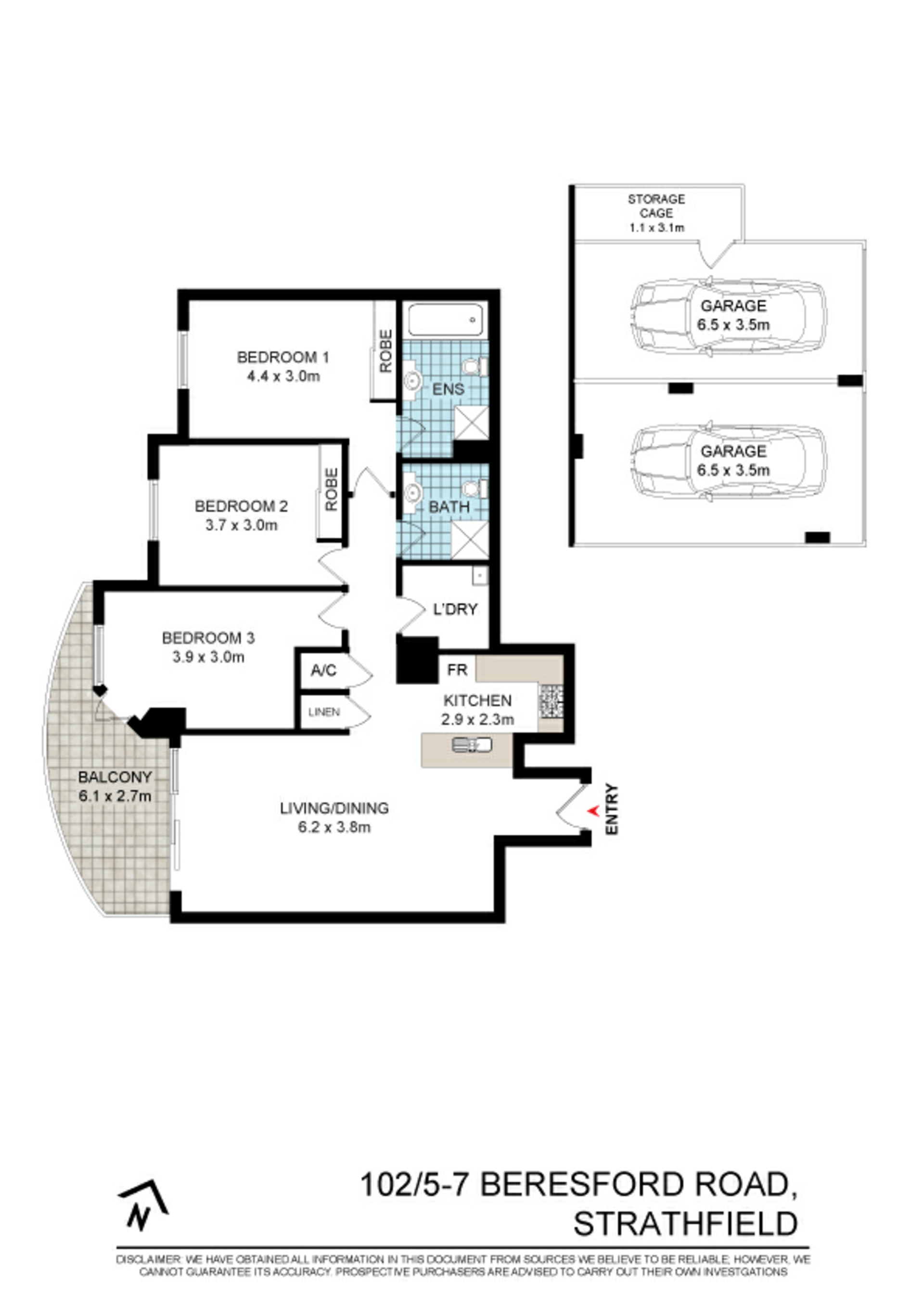 102/5-7 Beresford Road, STRATHFIELD