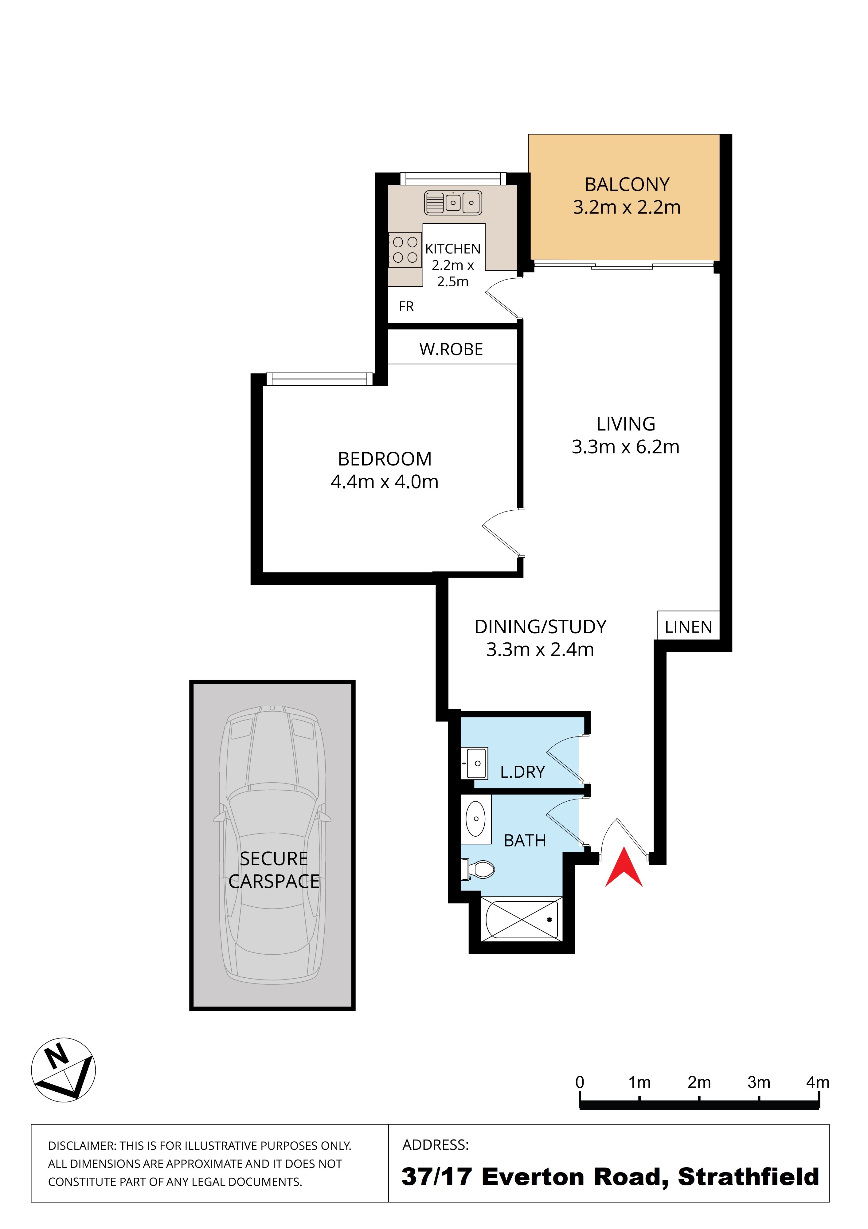 37/17 Everton Road, STRATHFIELD
