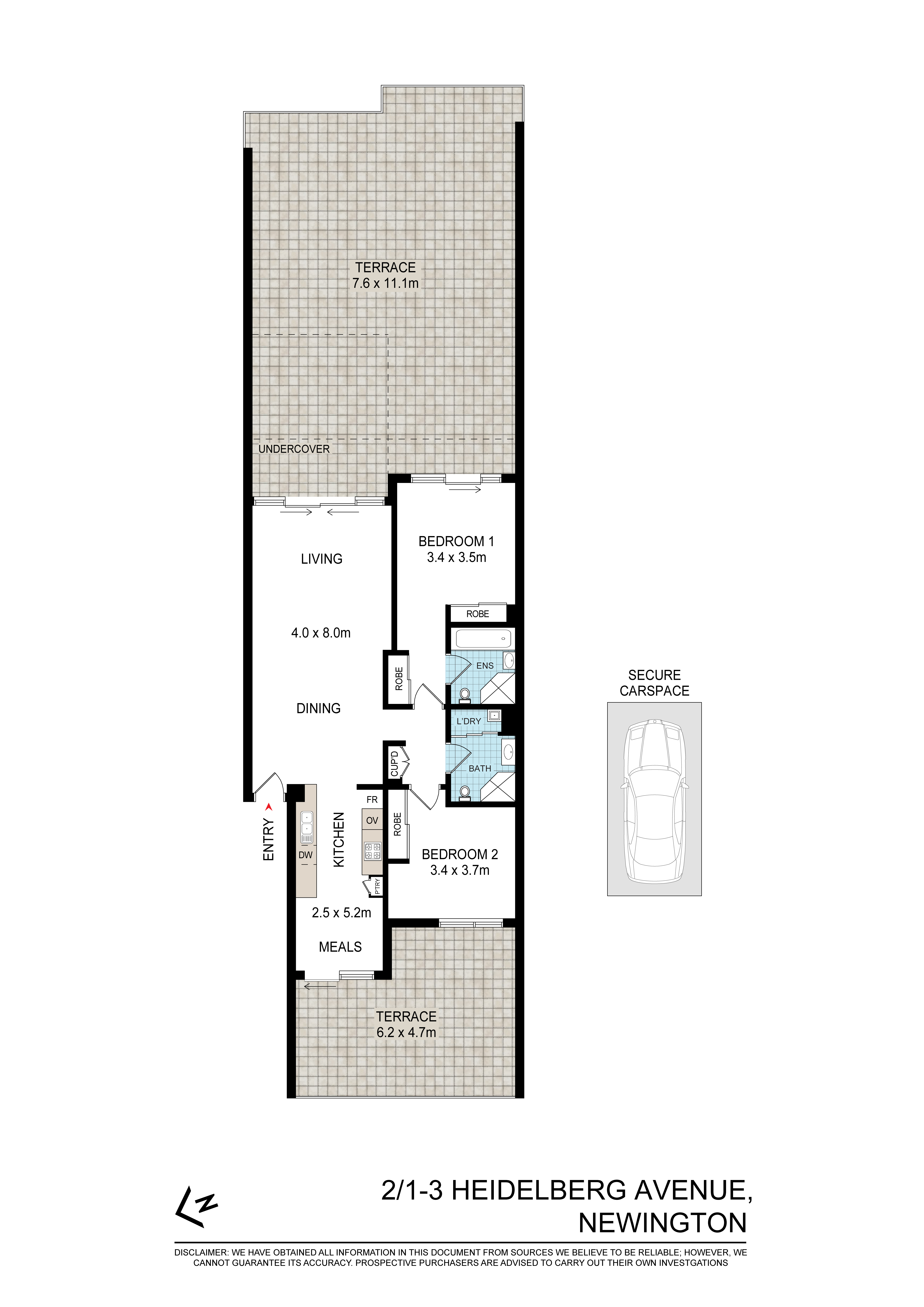 2/1 Heidelberg Avenue, NEWINGTON