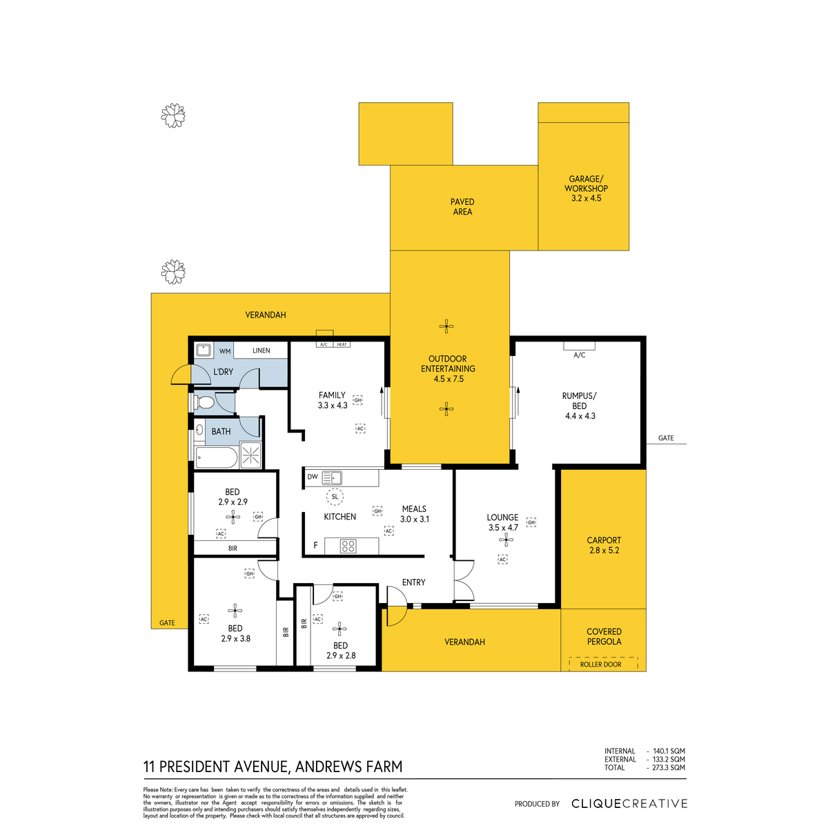 11 President Avenue, Andrews Farm