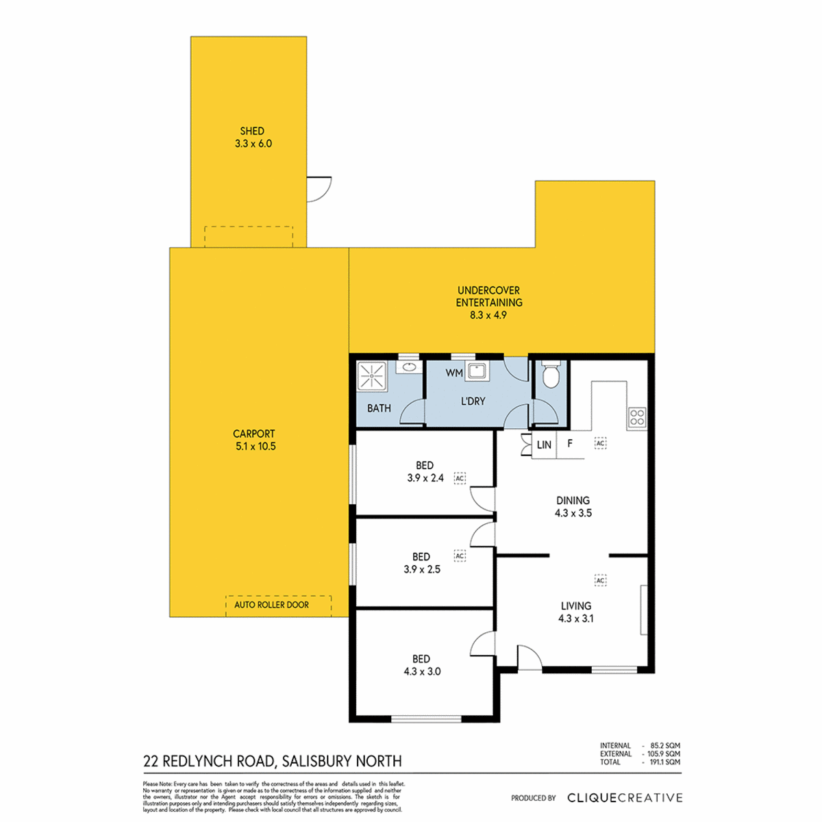 22 Redlynch Road Salisbury North SA Property Details LJ Hooker