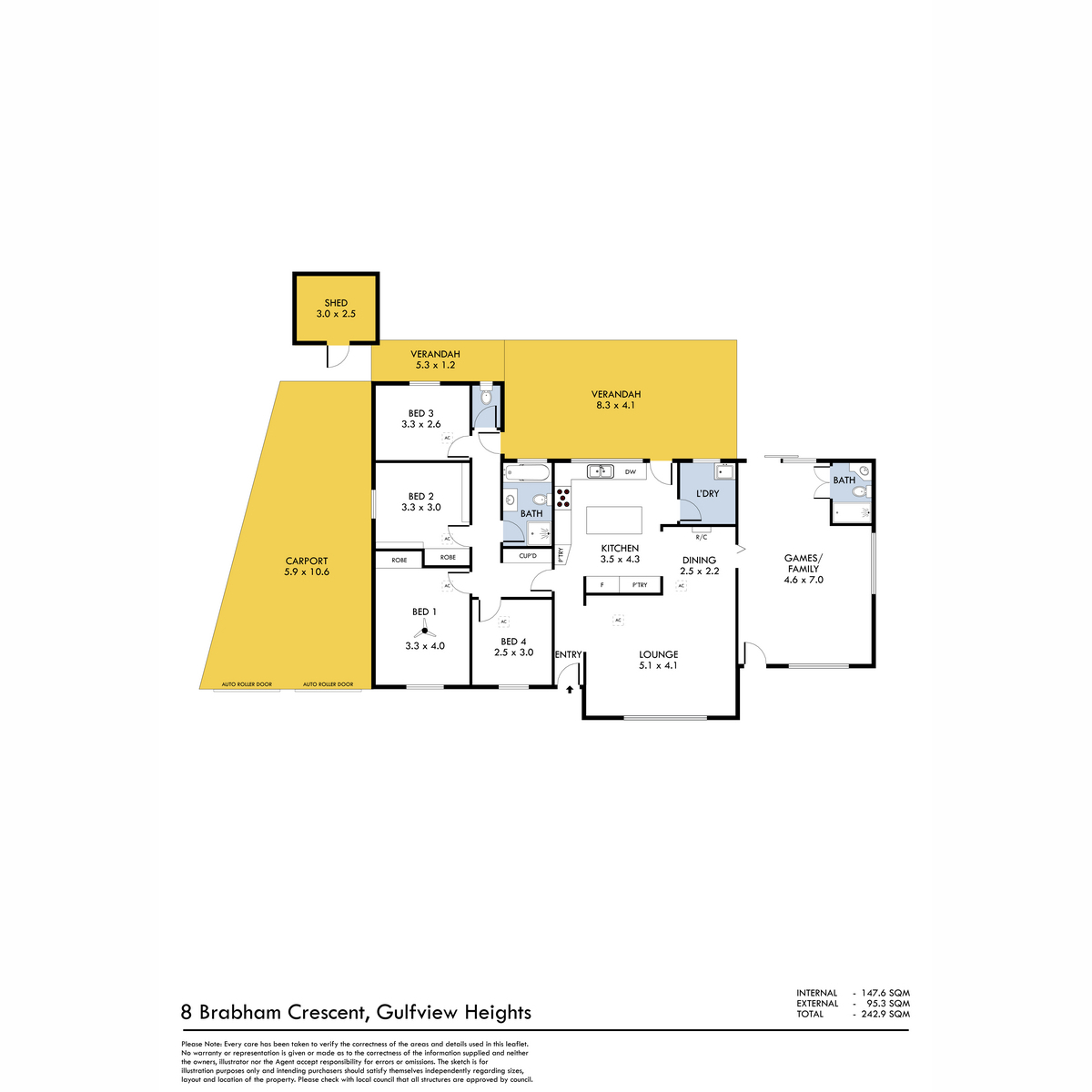 8 Brabham Crescent, GULFVIEW HEIGHTS