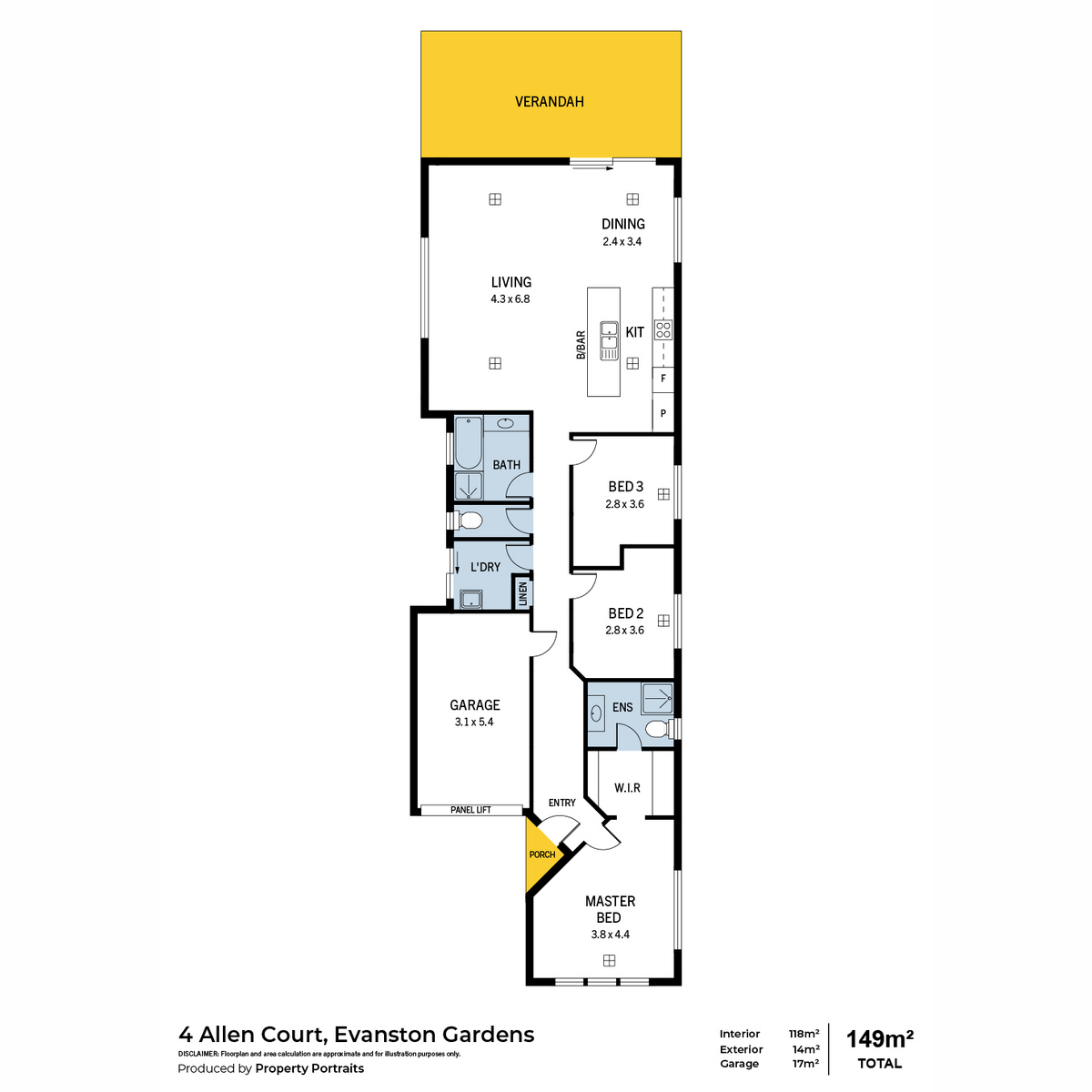 4 Allen Court, EVANSTON GARDENS