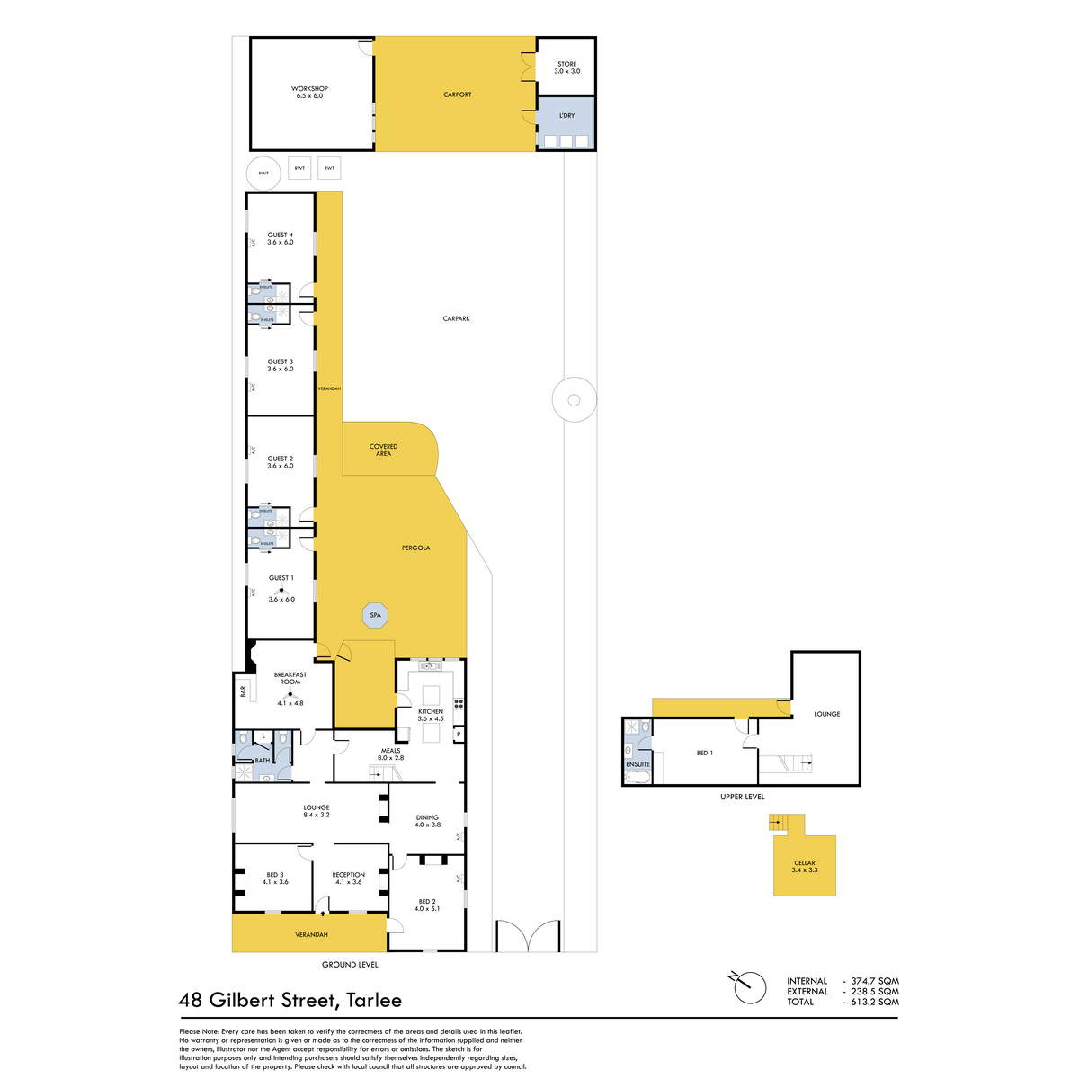 46 & 48 Gilbert Street, Tarlee