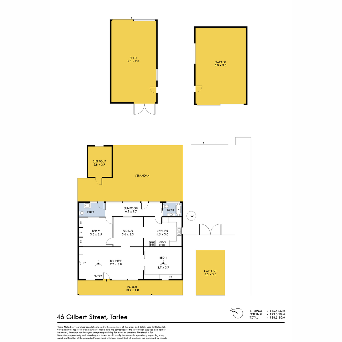 46 & 48 Gilbert Street, Tarlee