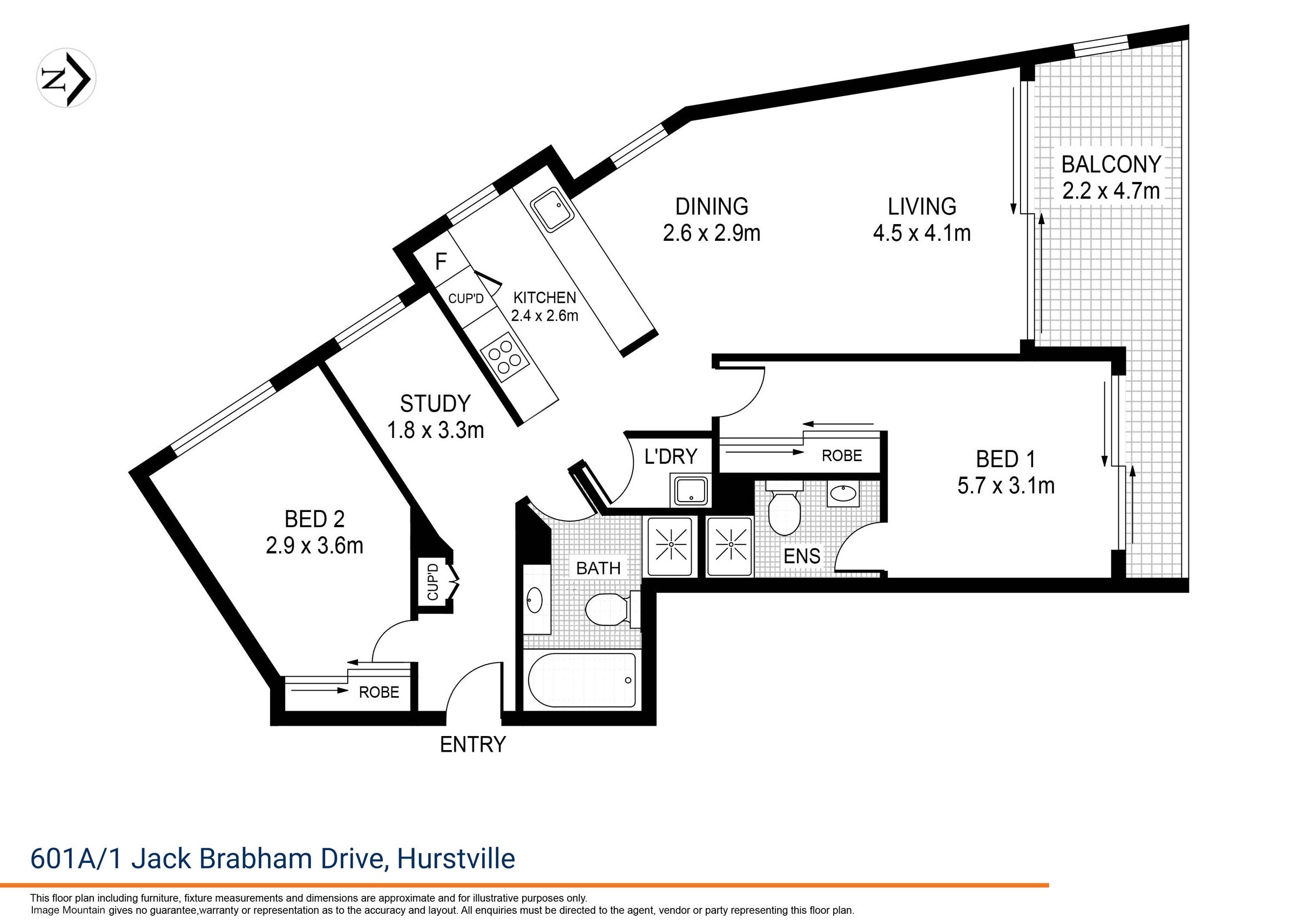 601A/1 Jack Brabham Drive, HURSTVILLE