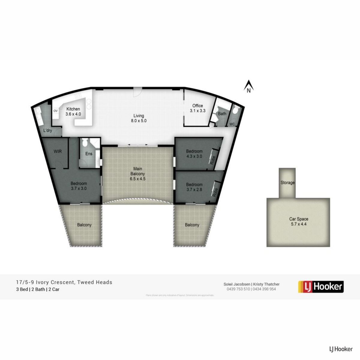 17/5-9 Ivory Crescent, TWEED HEADS