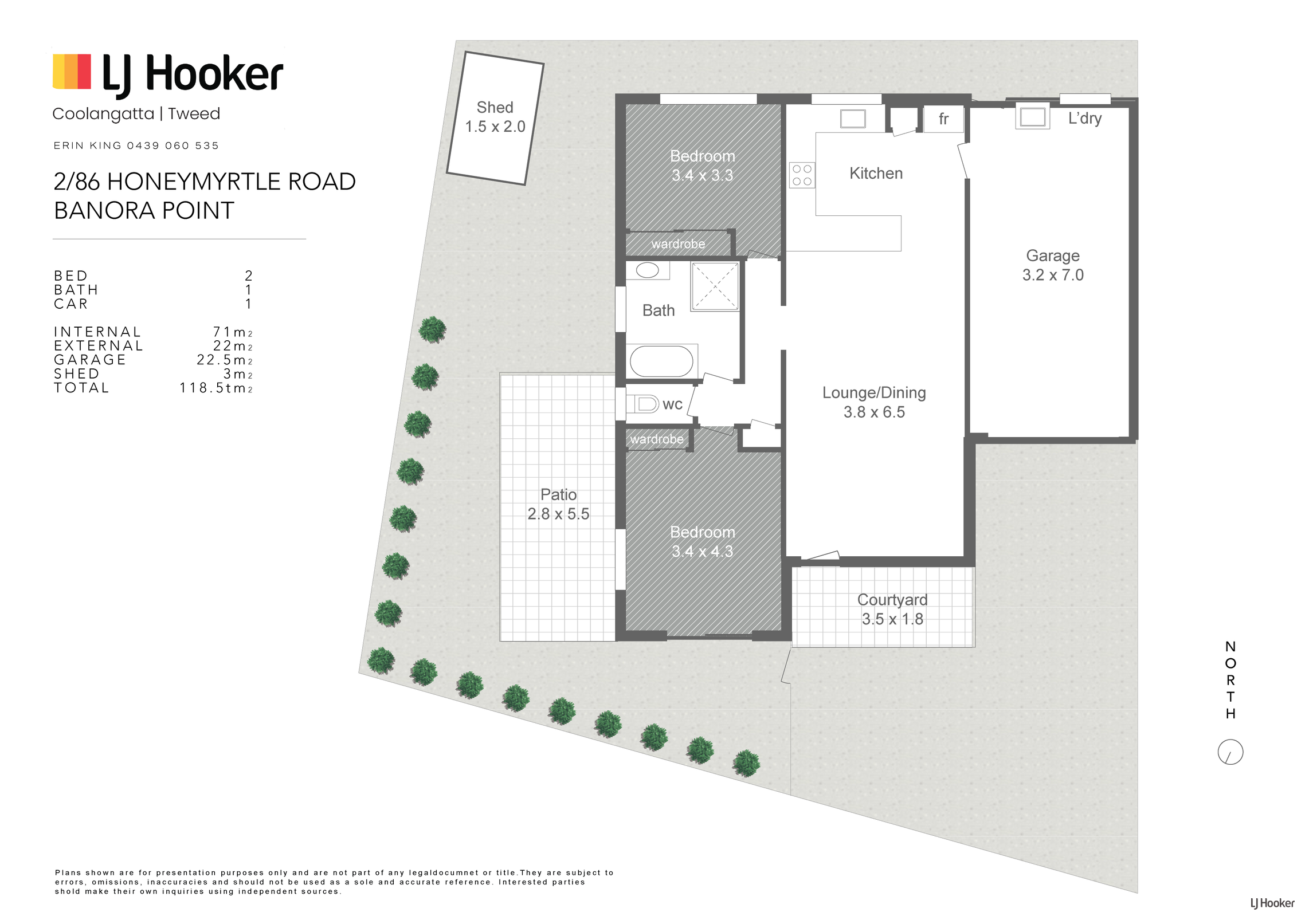 2/86 Honeymyrtle Drive, BANORA POINT