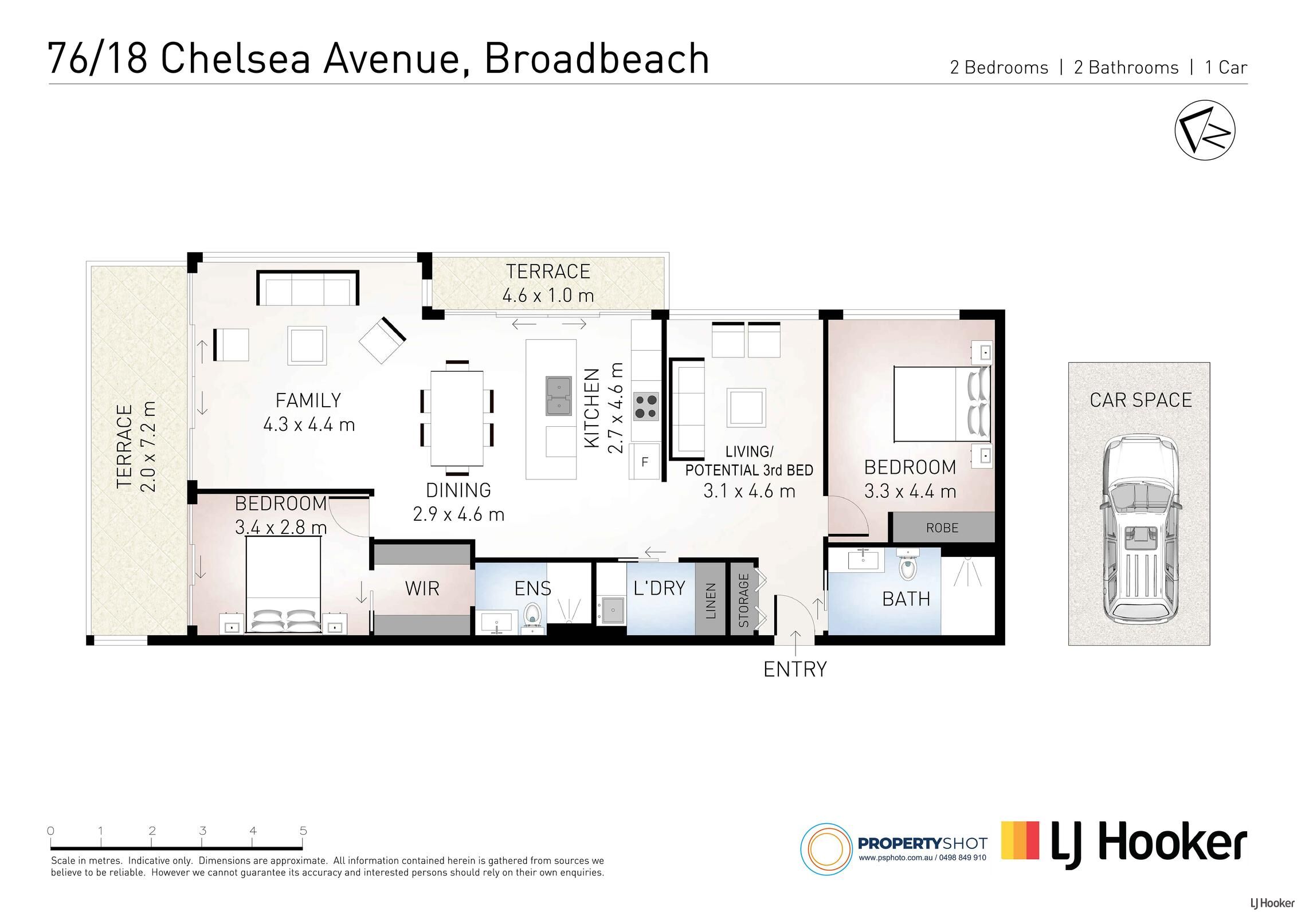 76/18 Chelsea Avenue, BROADBEACH