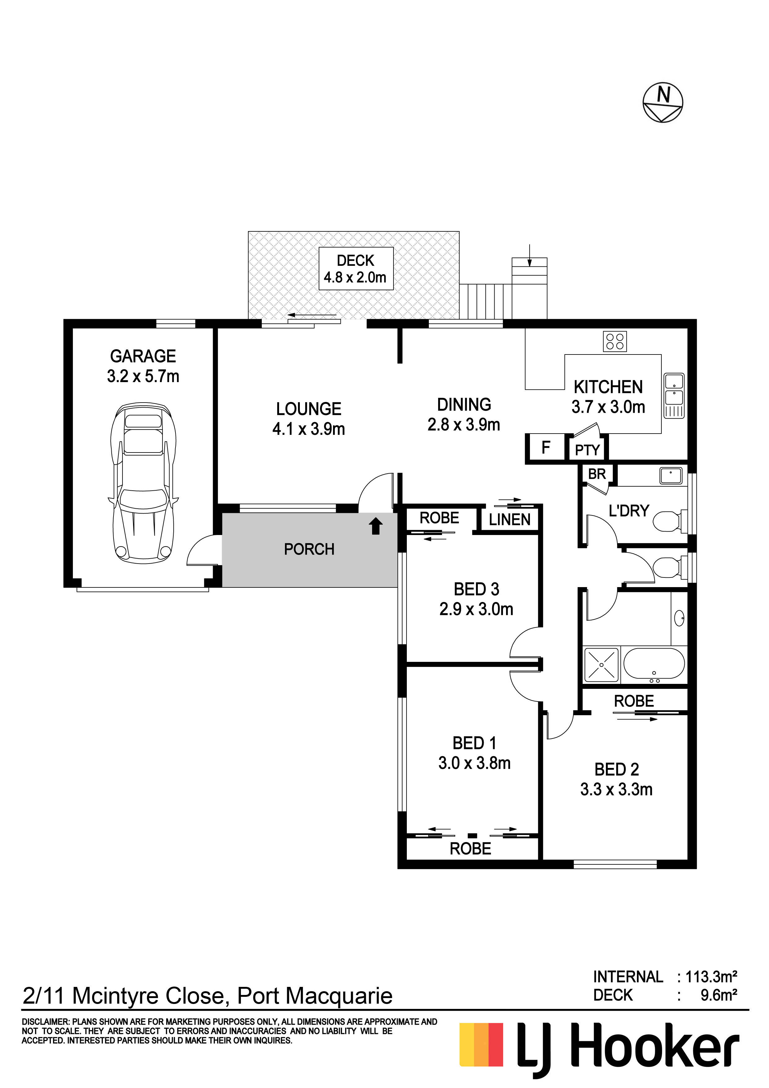 2/11 Mcintyre Close Port Macquarie NSW Villa for Sale LJ Hooker