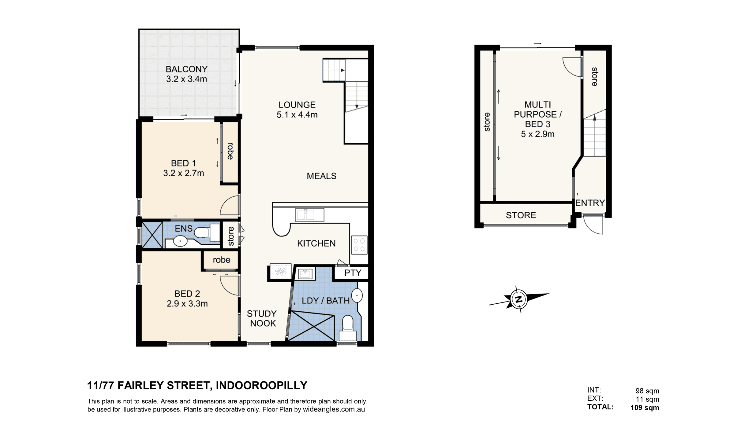 11/83 Fairley Street, INDOOROOPILLY