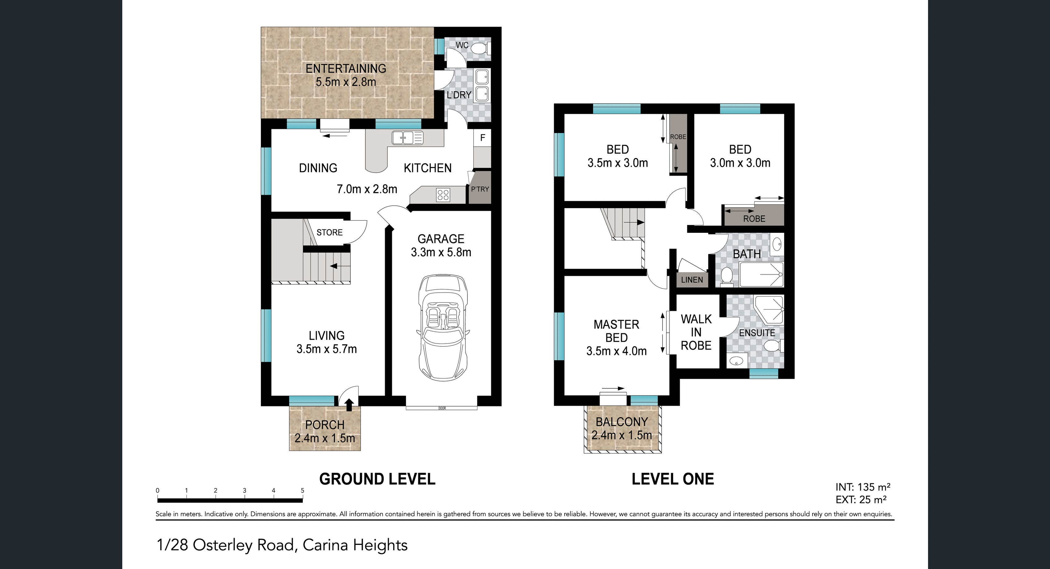 1/28 Osterley Road, CARINA HEIGHTS