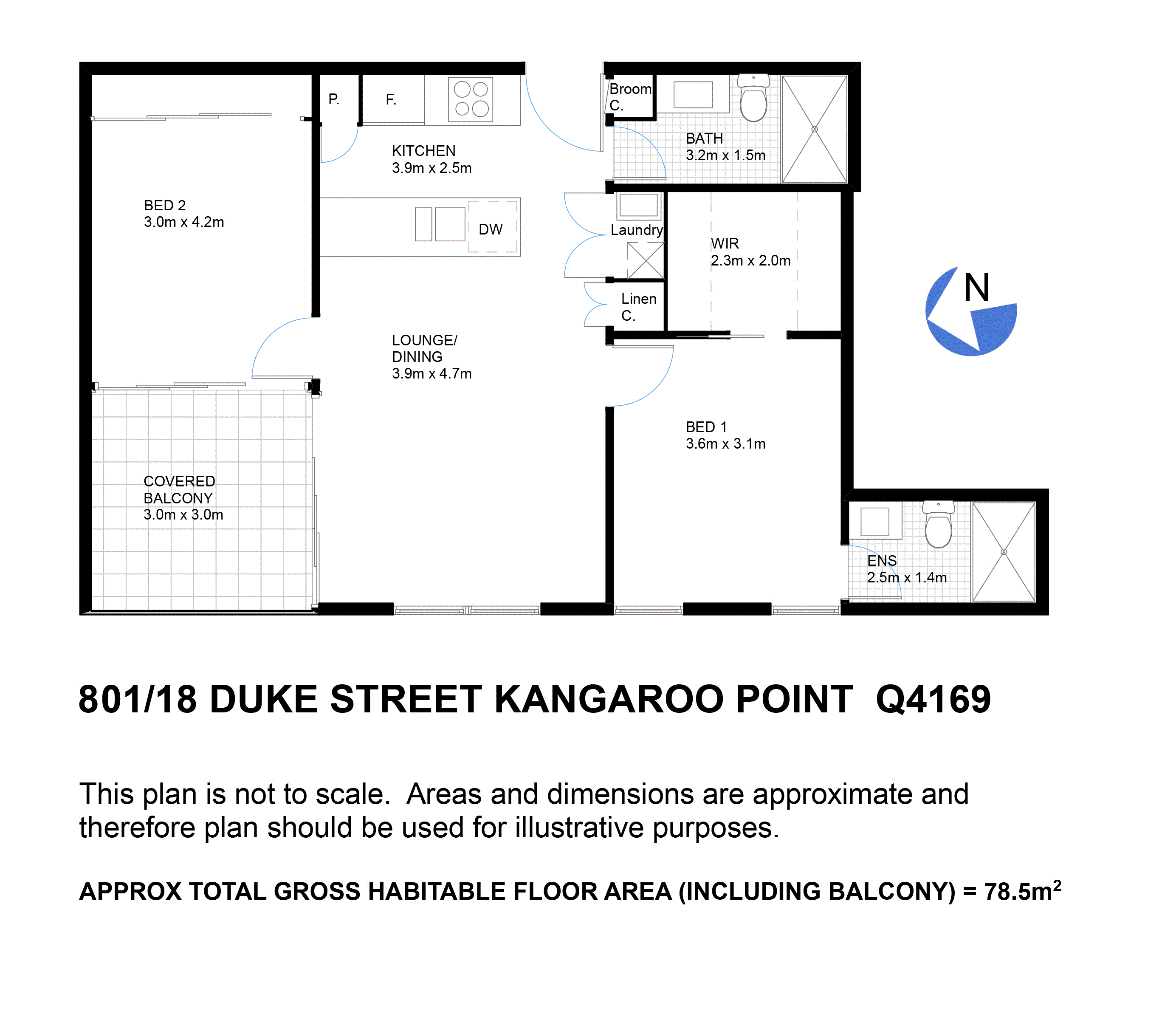 801/18 Duke Street, KANGAROO POINT