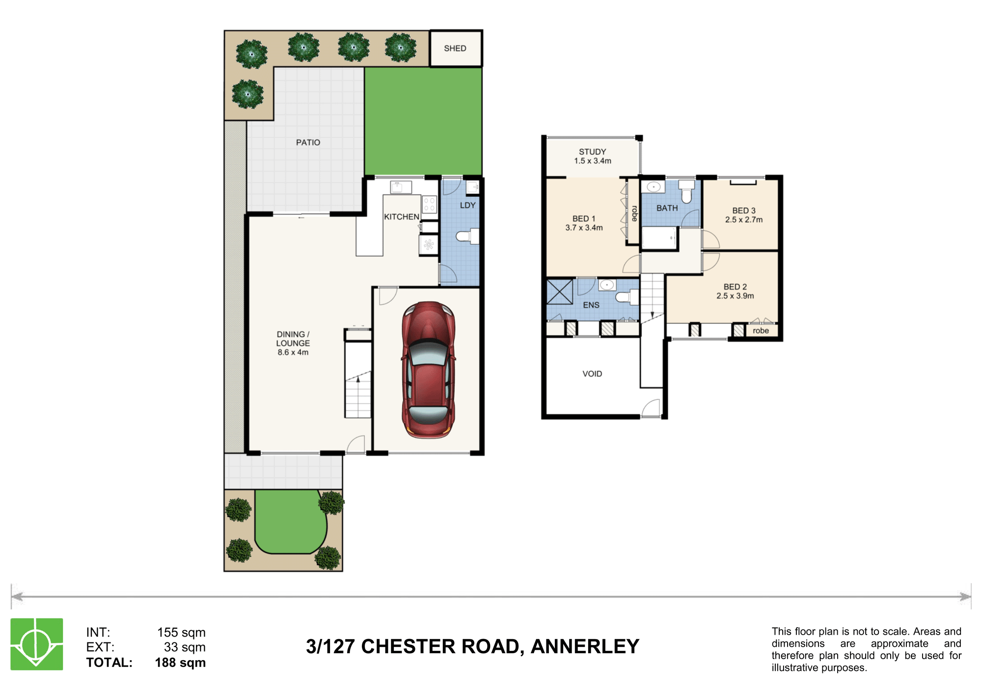 3/127 Chester Road, ANNERLEY