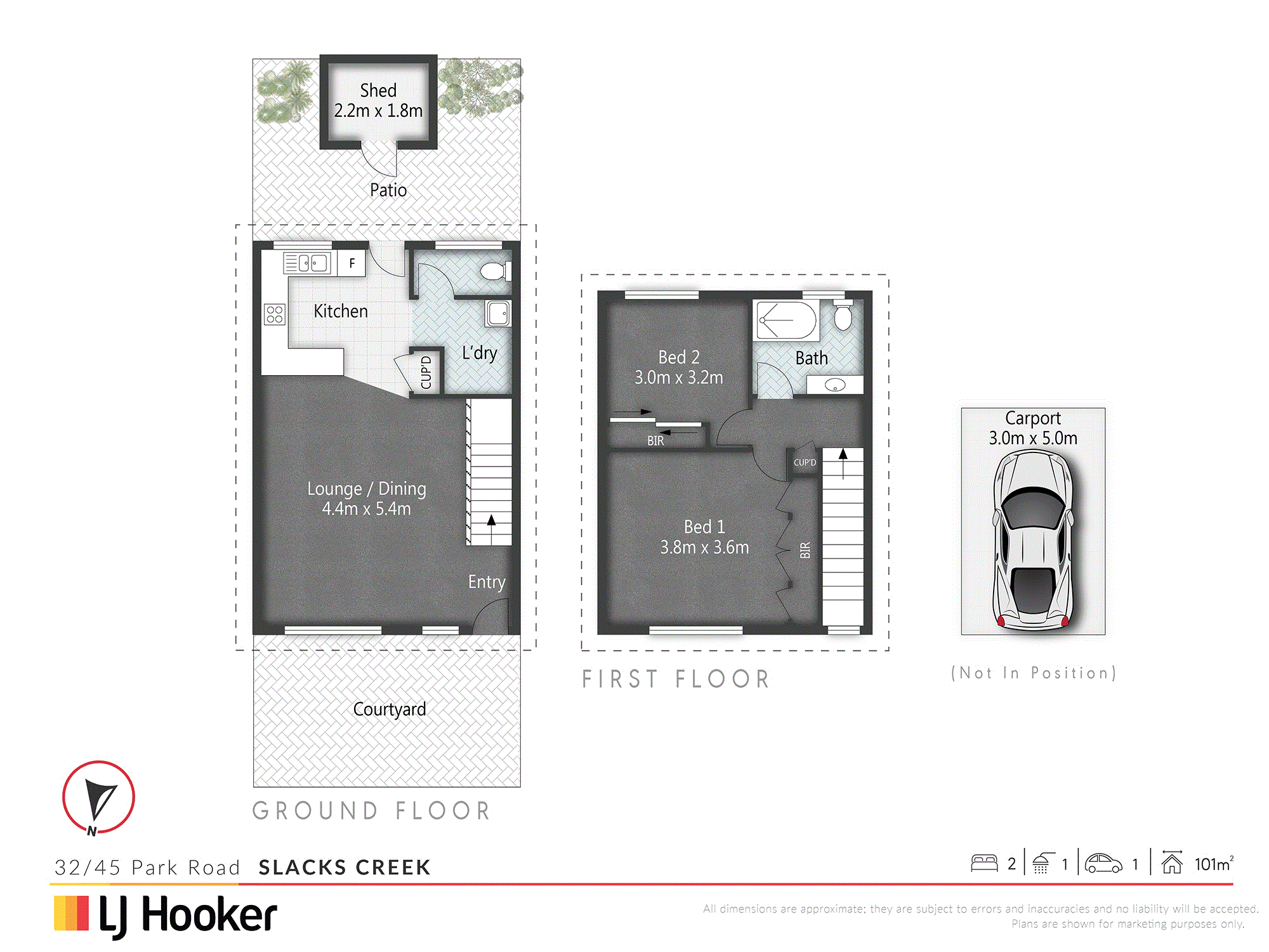 32/45 Park Road, SLACKS CREEK