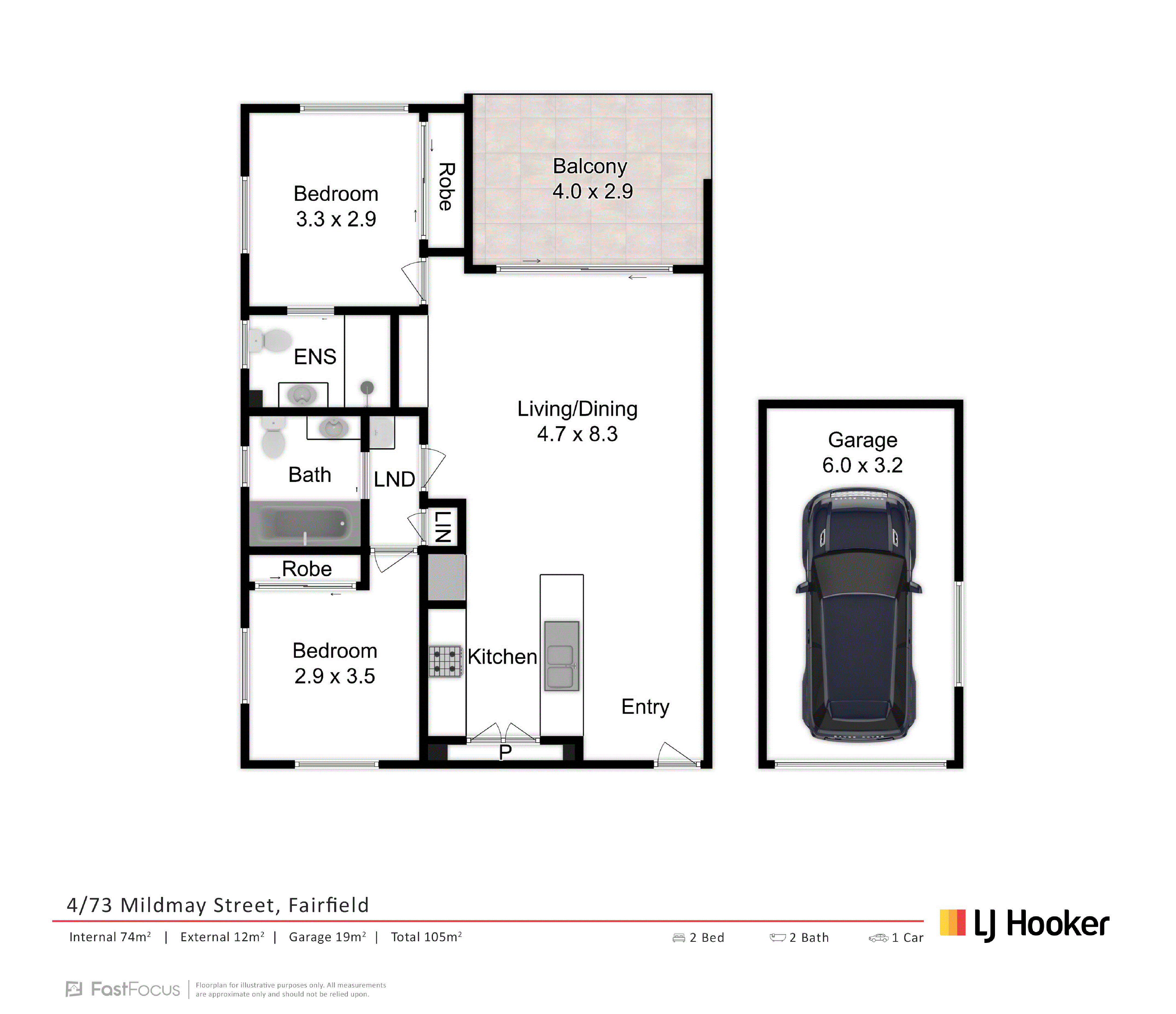 4/73 Mildmay Street Fairfield QLD Property Details LJ Hooker
