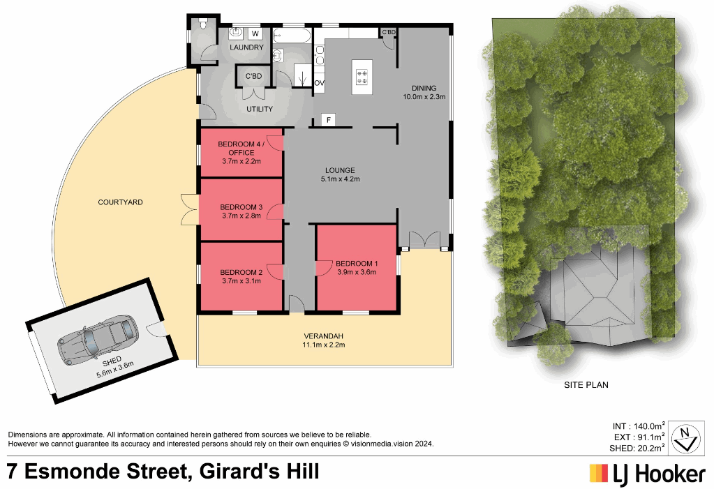 7 Esmonde Street Girards Hill NSW House for Sale LJ Hooker