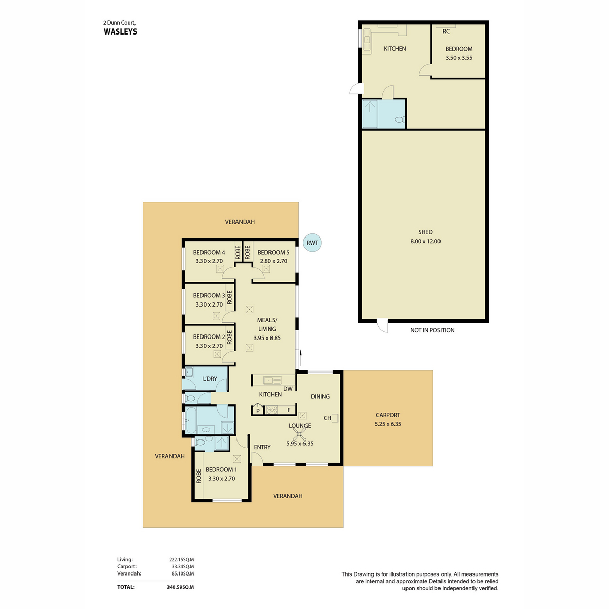 2 Dunn Court, WASLEYS