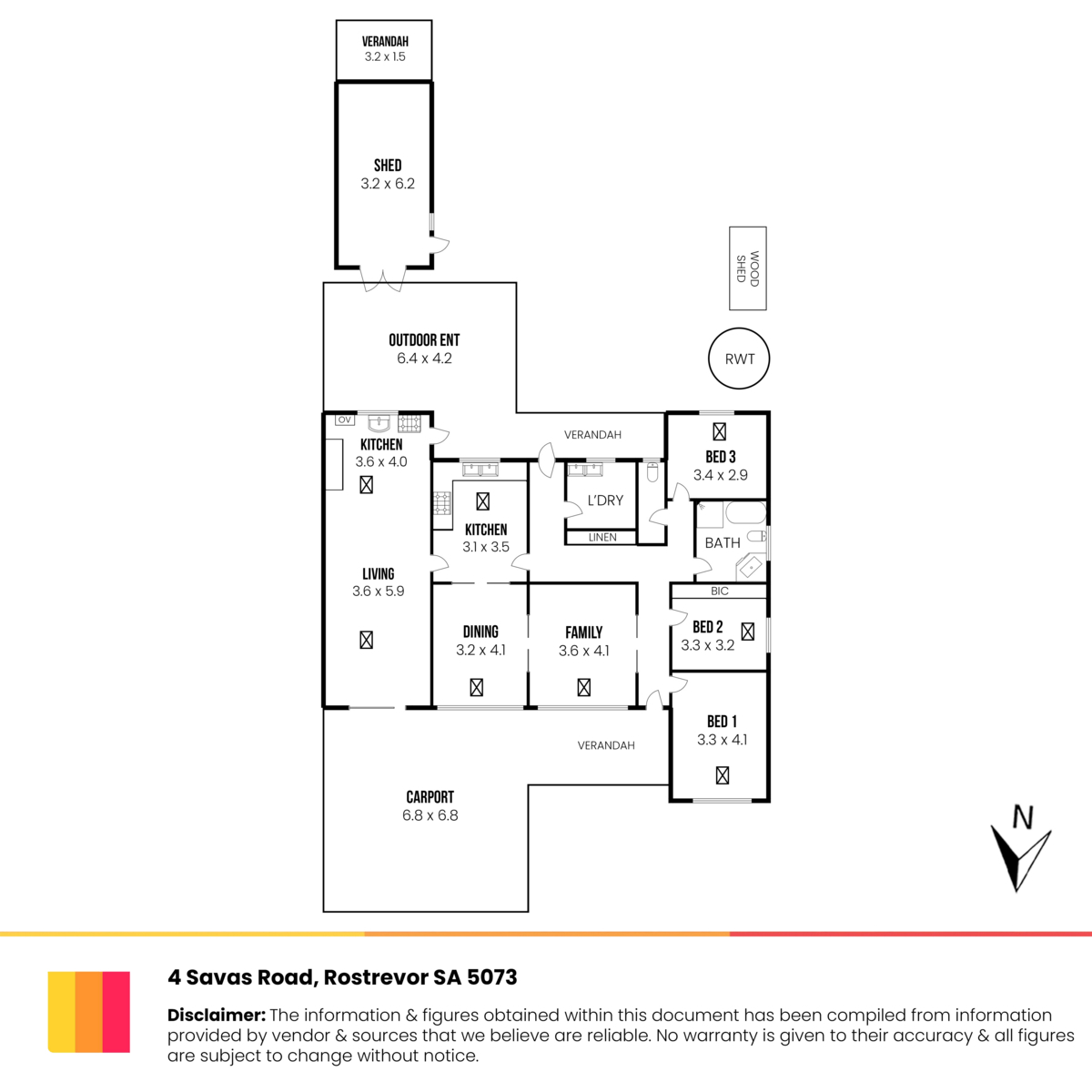 4 Savas Road Rostrevor SA House for Sale LJ Hooker