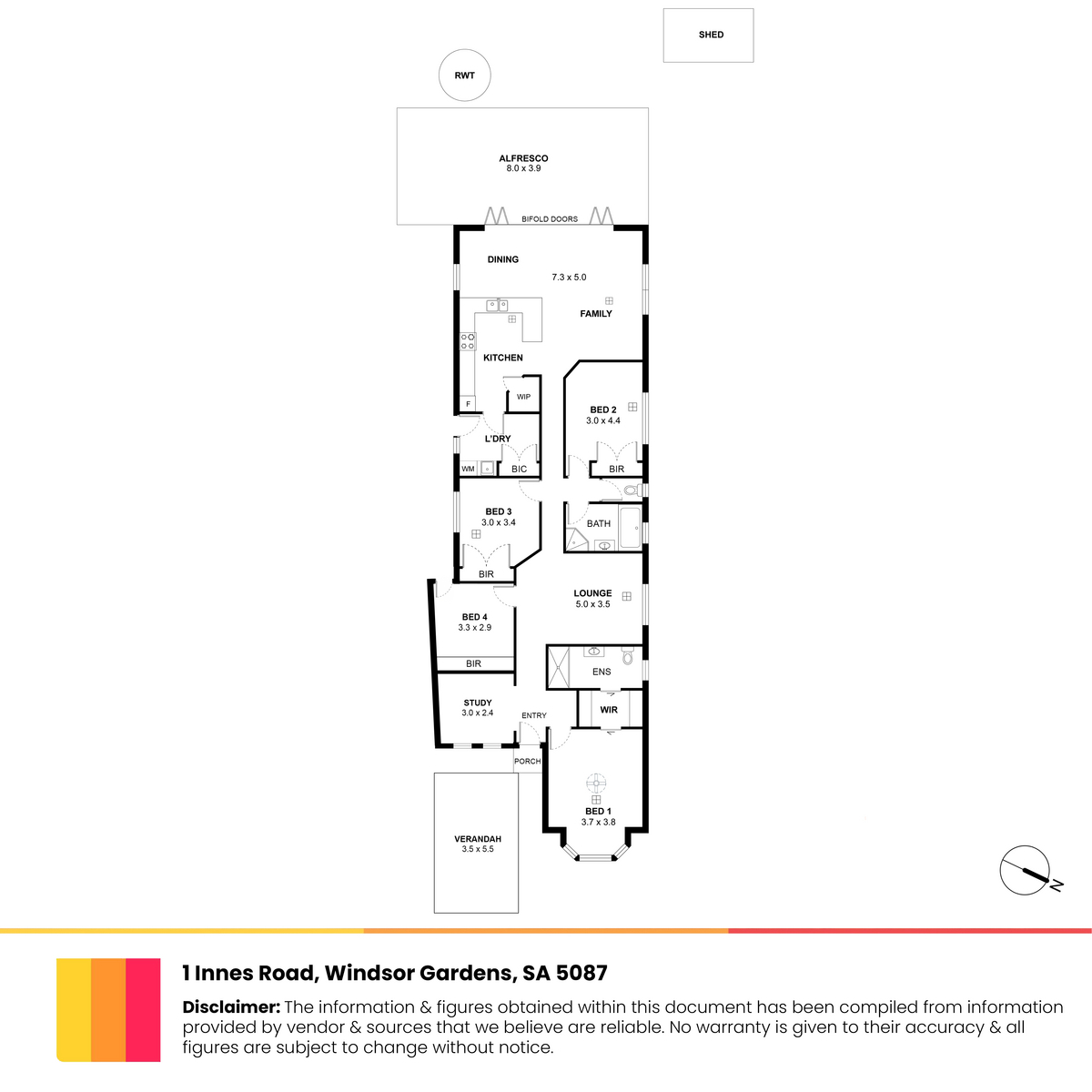 1 Innes Road, WINDSOR GARDENS