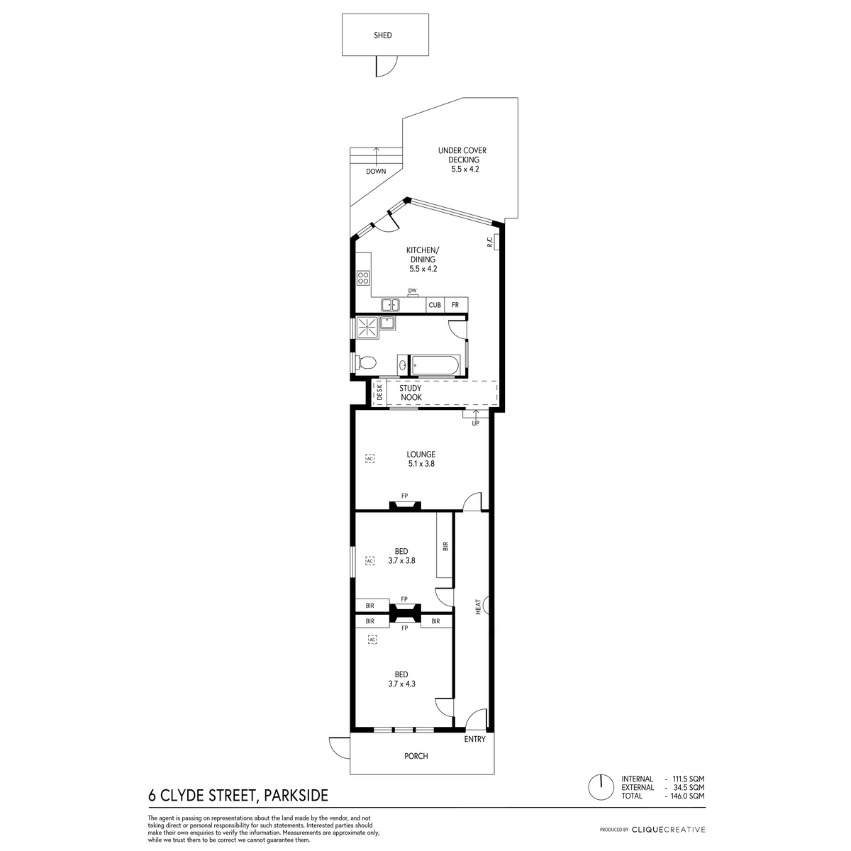6 Clyde Street, PARKSIDE