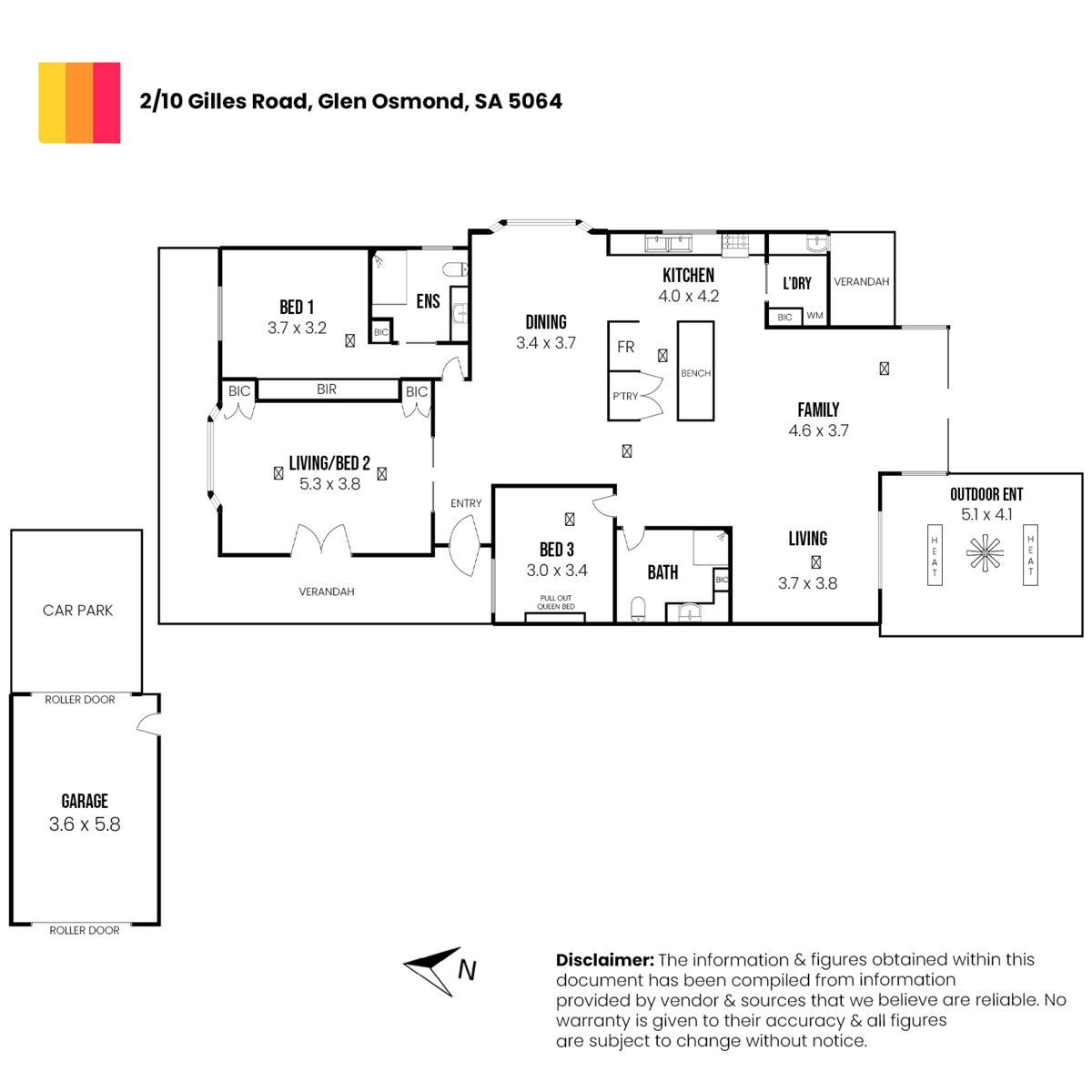 2/10A Gilles Road, GLEN OSMOND