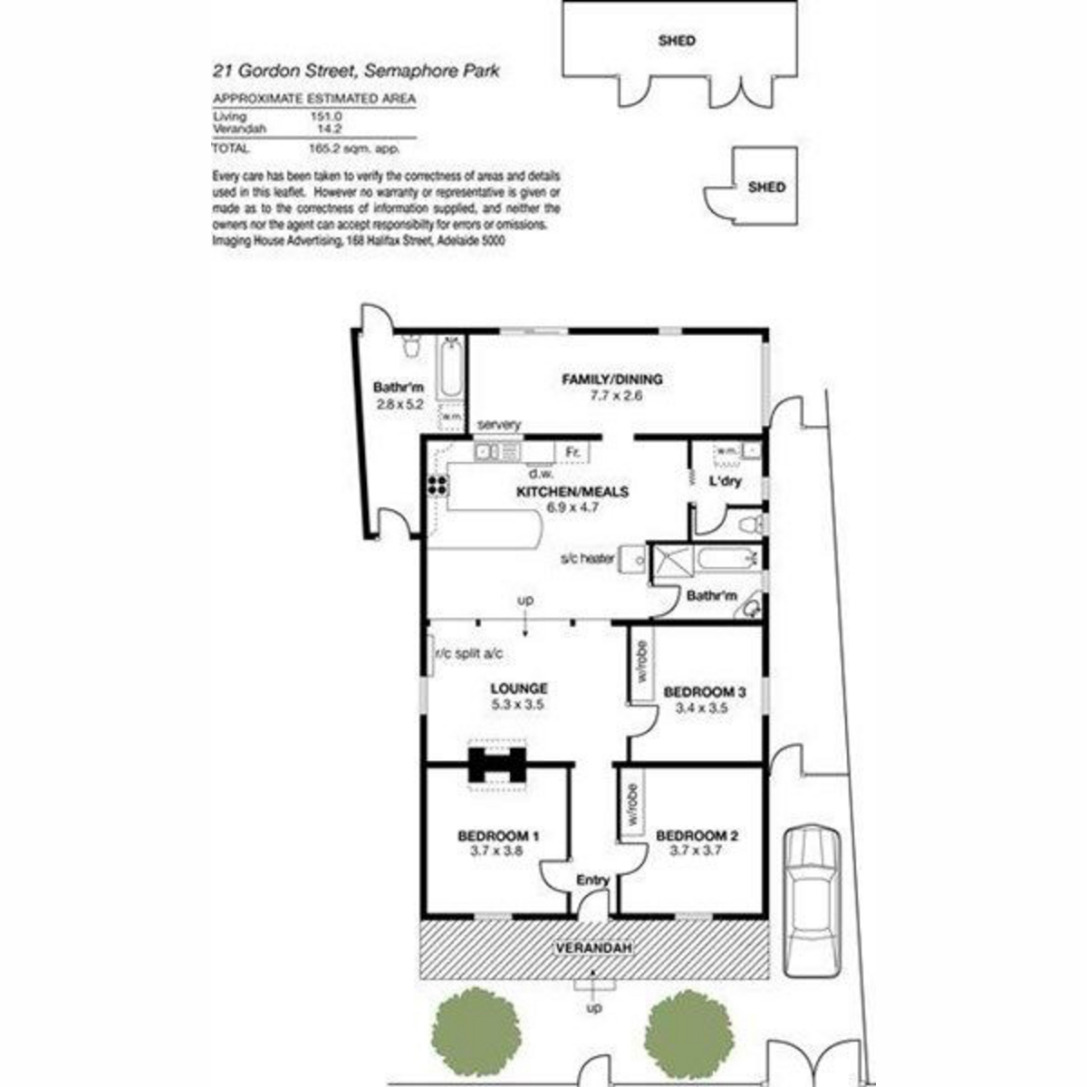 21 Gordon Street, SEMAPHORE PARK