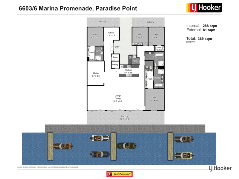 6603/6 Marina Promenade, PARADISE POINT