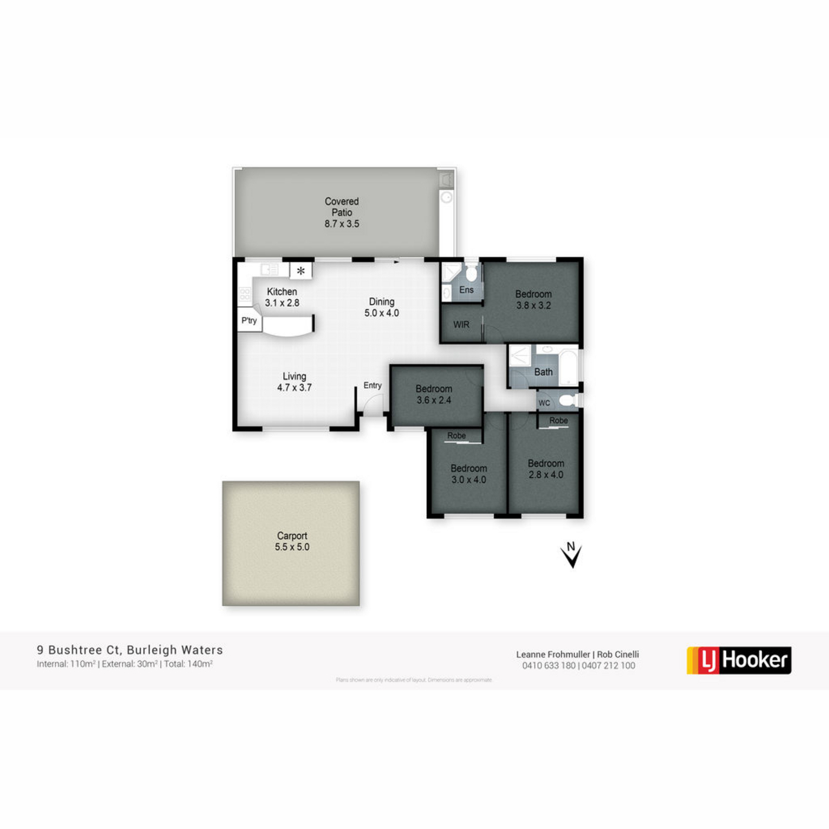 9 Bushtree Court, BURLEIGH WATERS