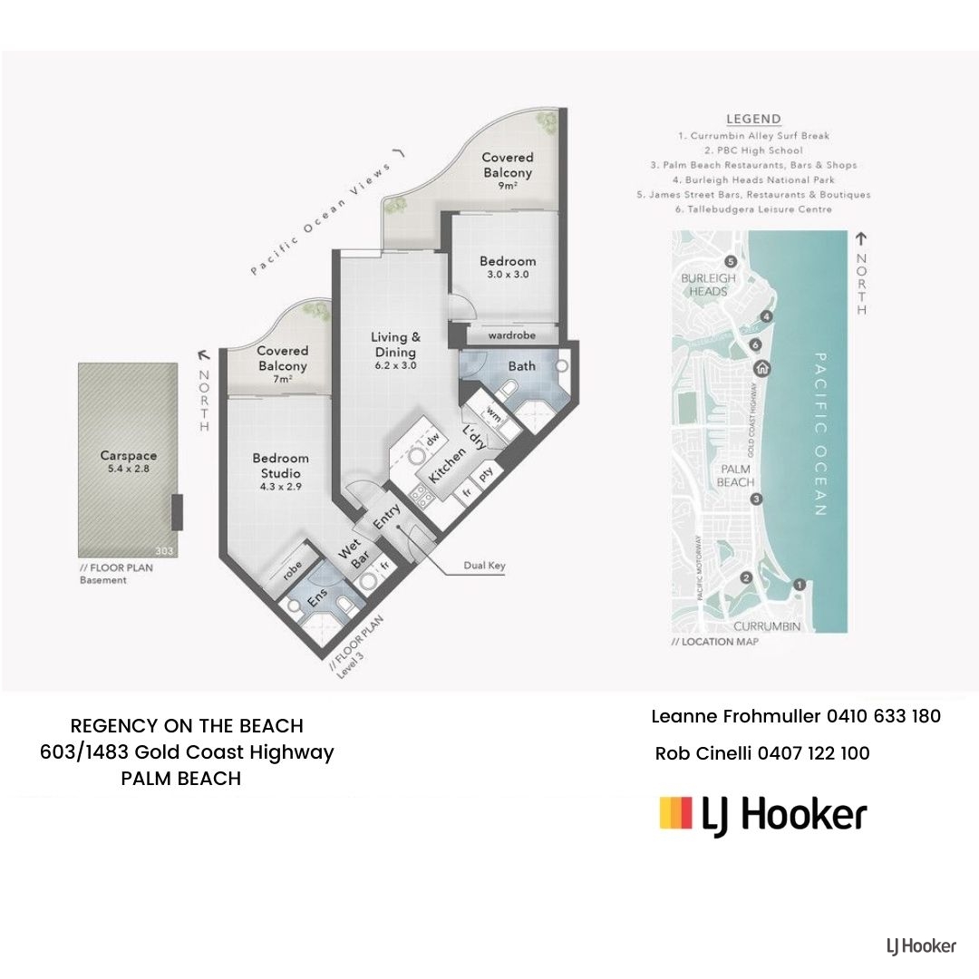 603/1483 Gold Coast Highway, PALM BEACH