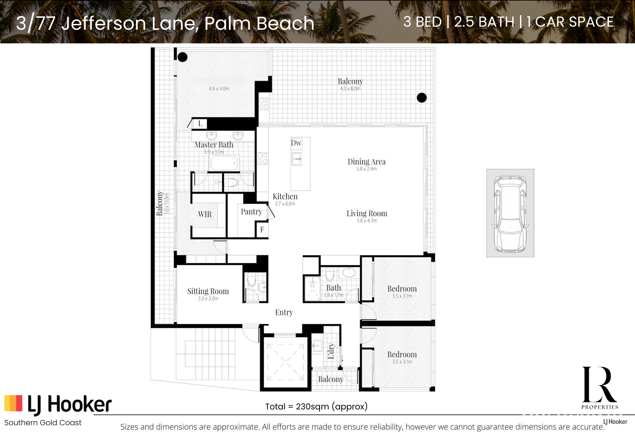3/77 Jefferson Lane, PALM BEACH