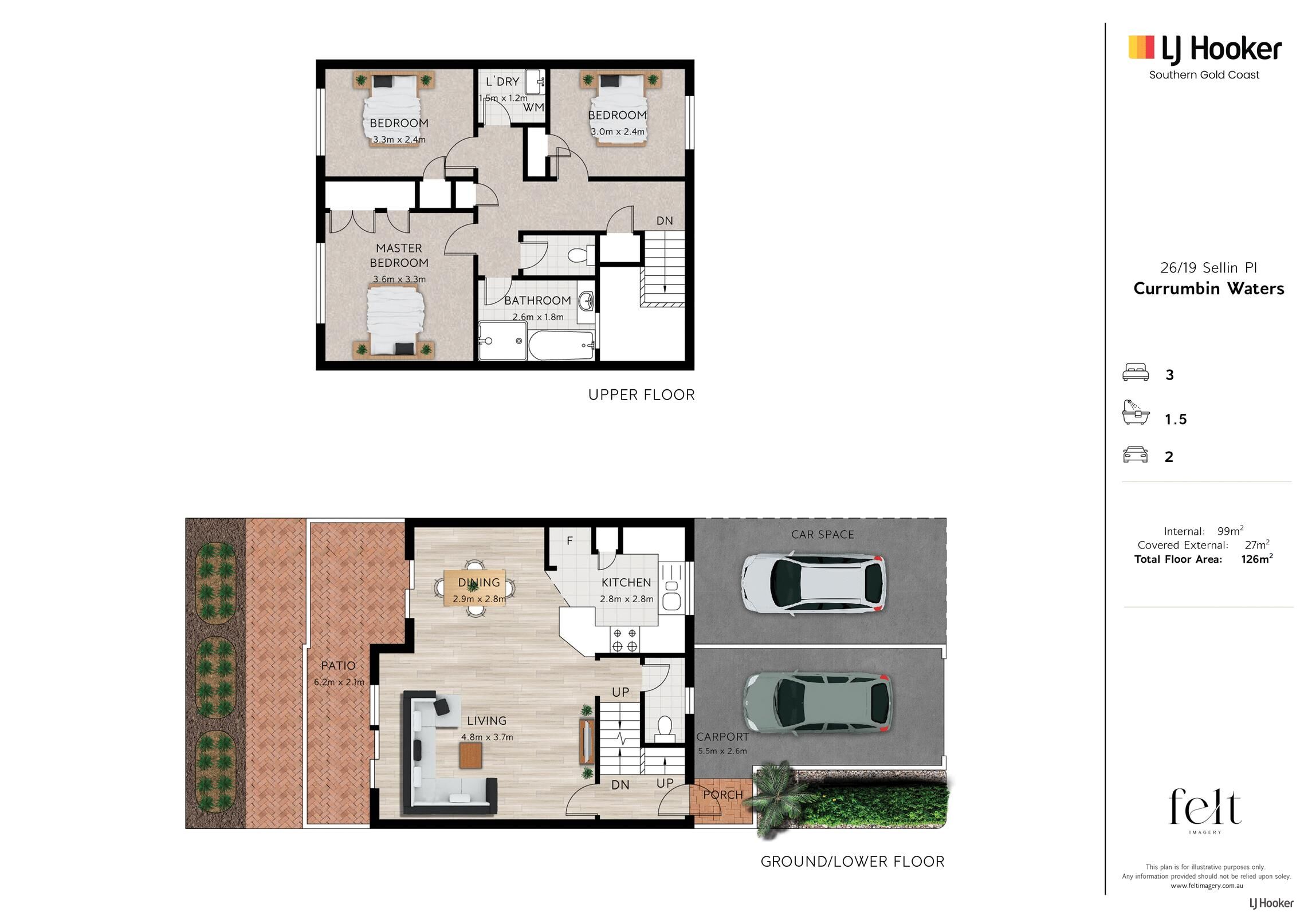 26/19 Sellin Place, CURRUMBIN WATERS