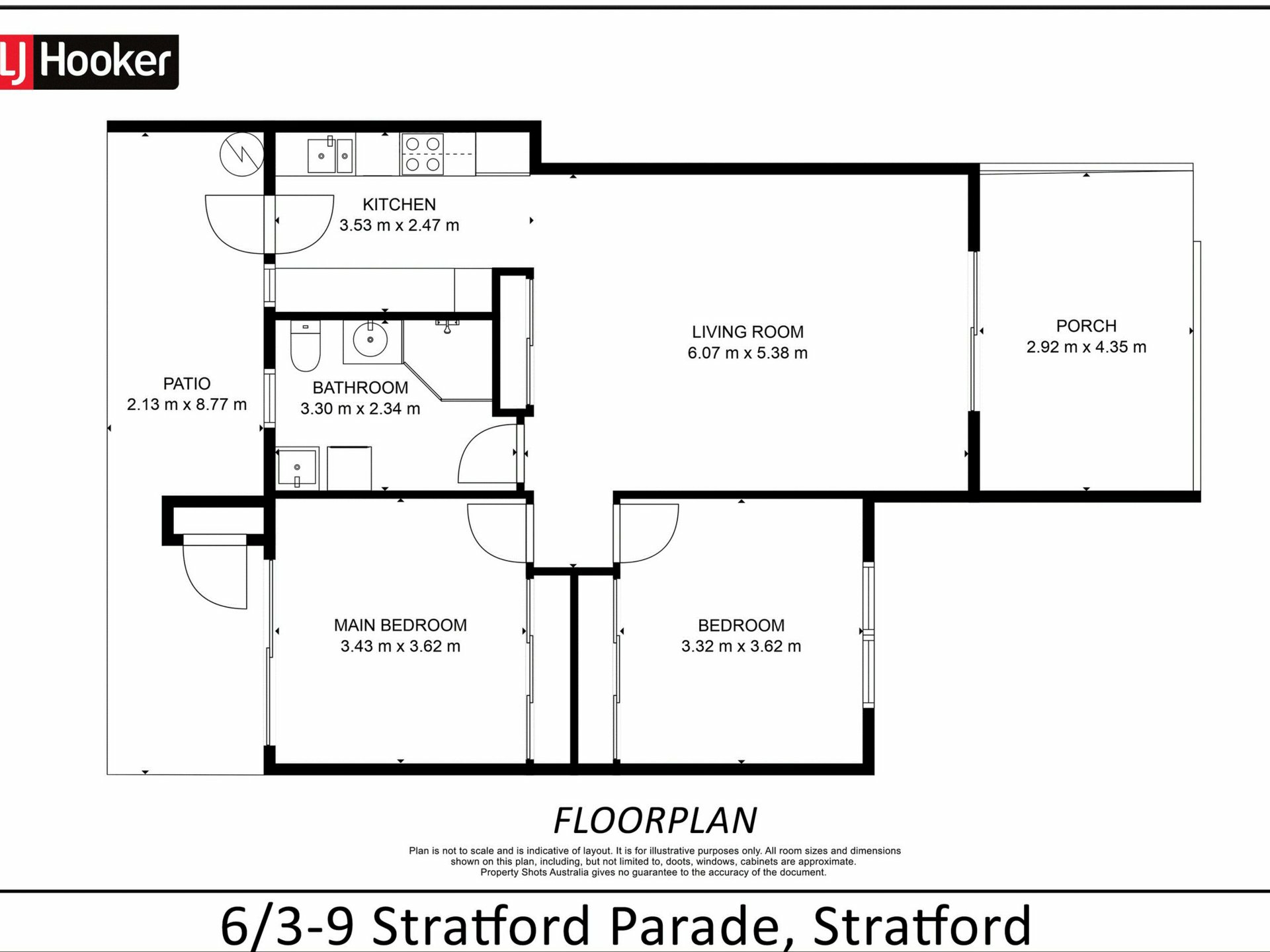 6/3 Stratford Parade, STRATFORD