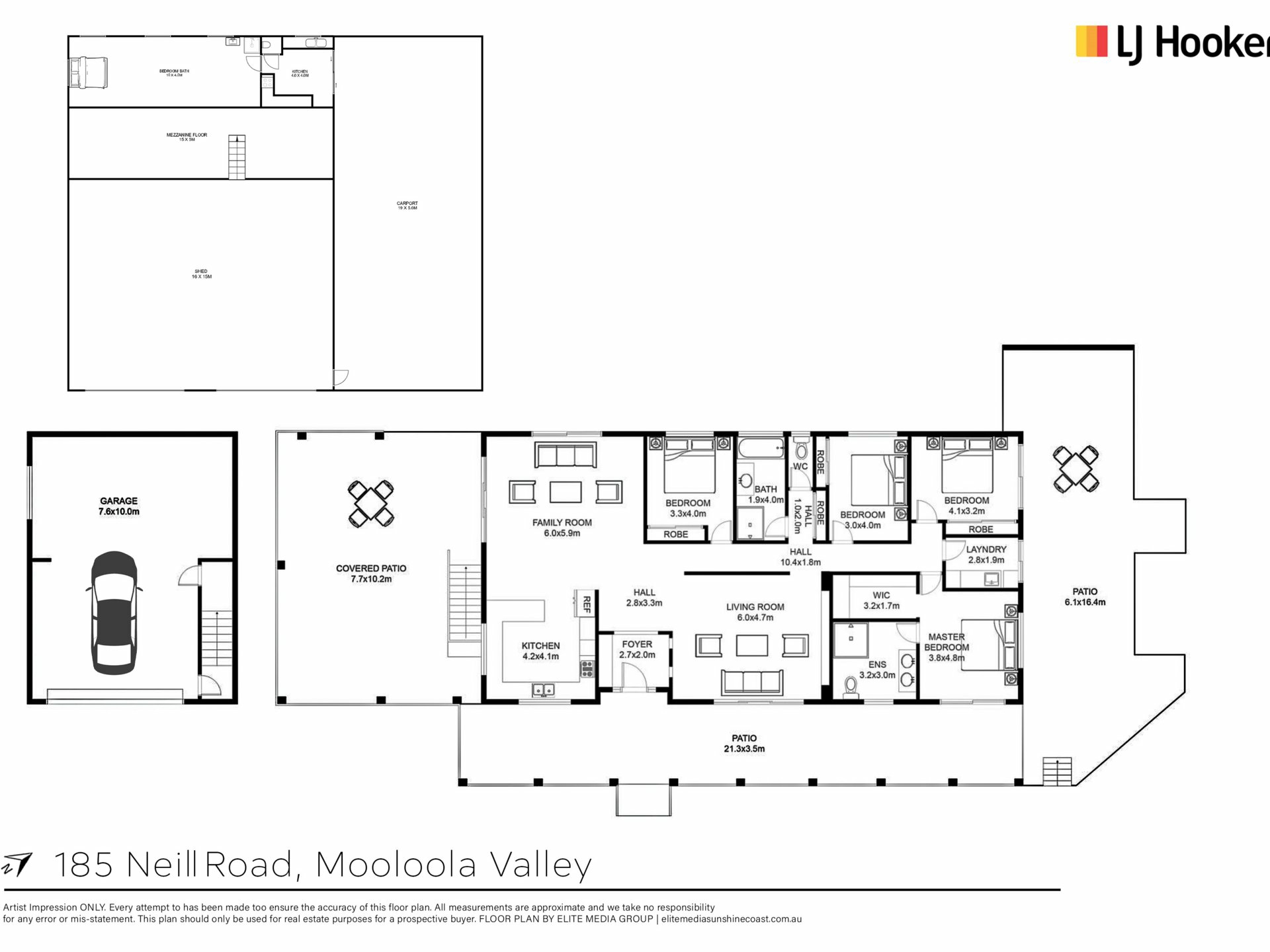 185 Neill Road Mooloolah Valley QLD House for Sale LJ Hooker