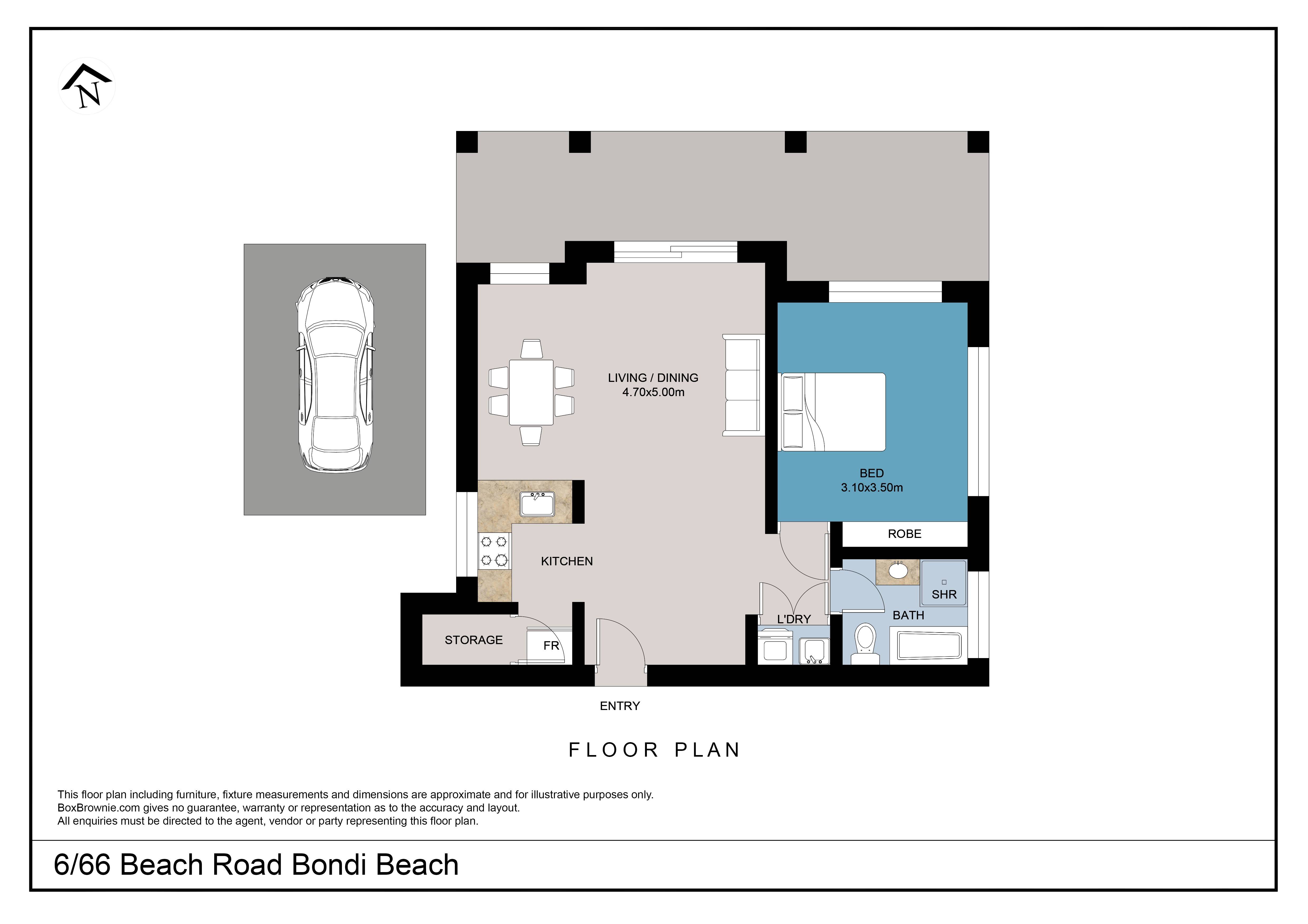 6/66 Beach Road, BONDI BEACH