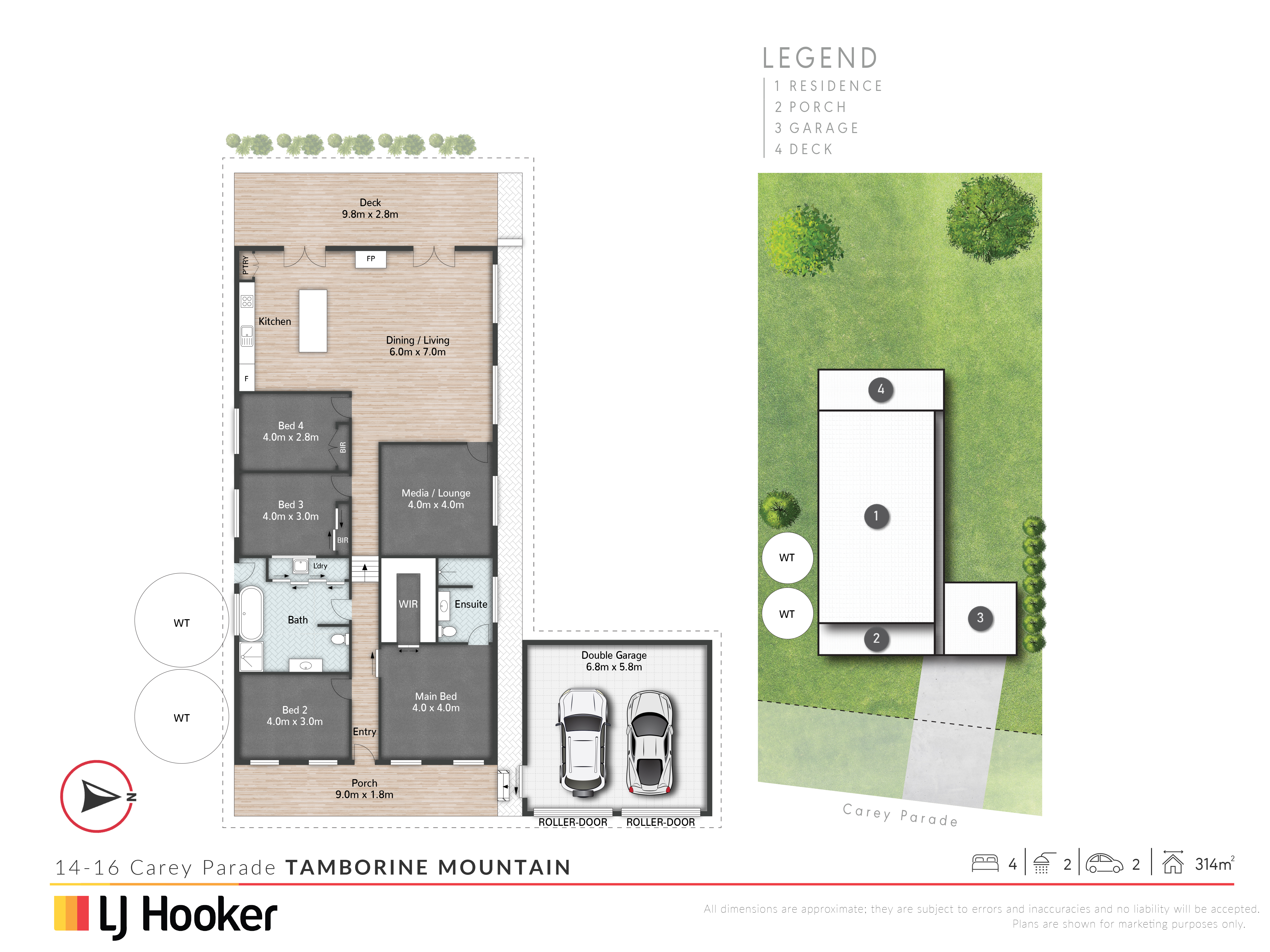 14-16 Carey Parade, TAMBORINE MOUNTAIN