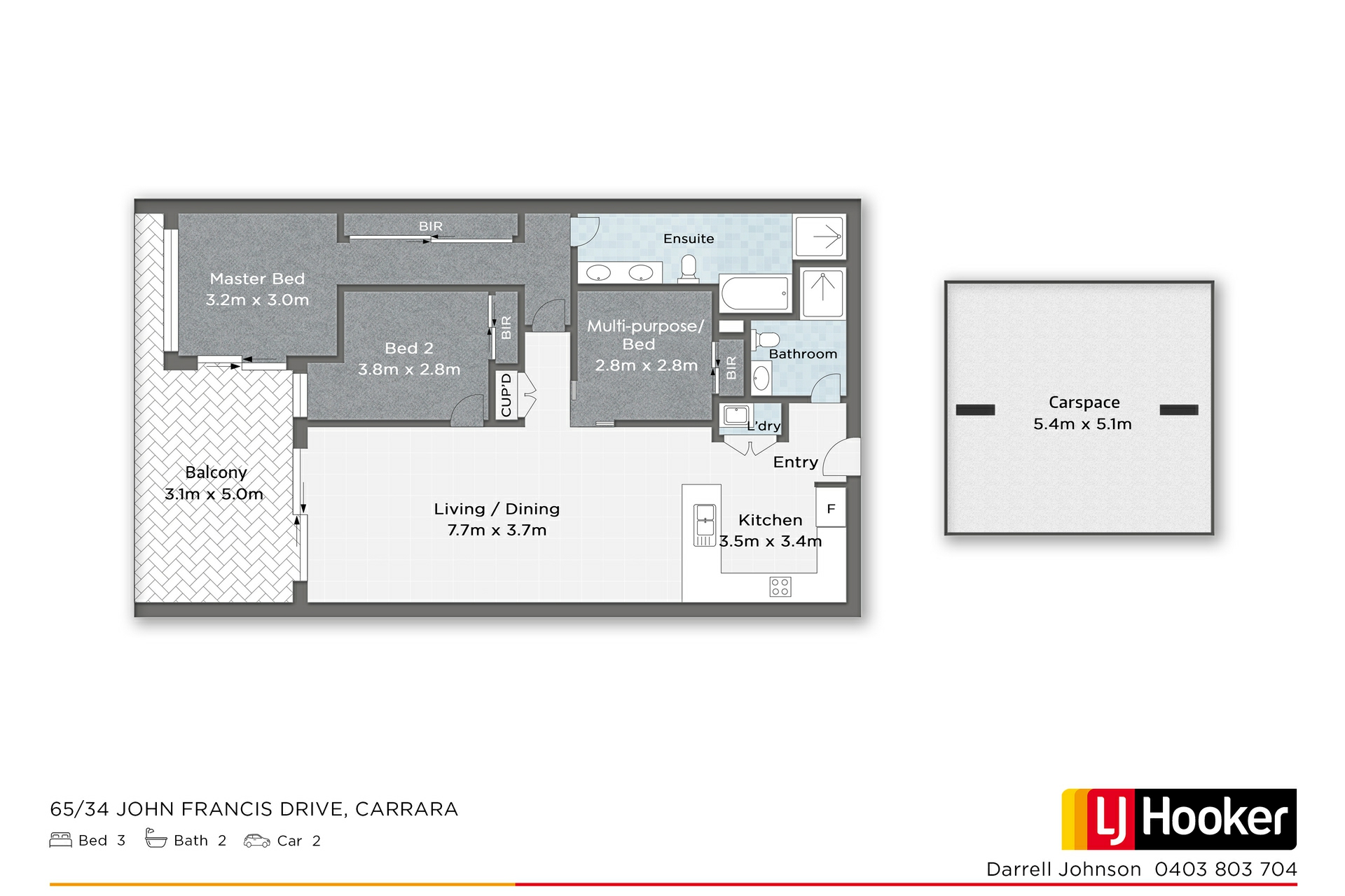 65/34 John Francis Drive, CARRARA