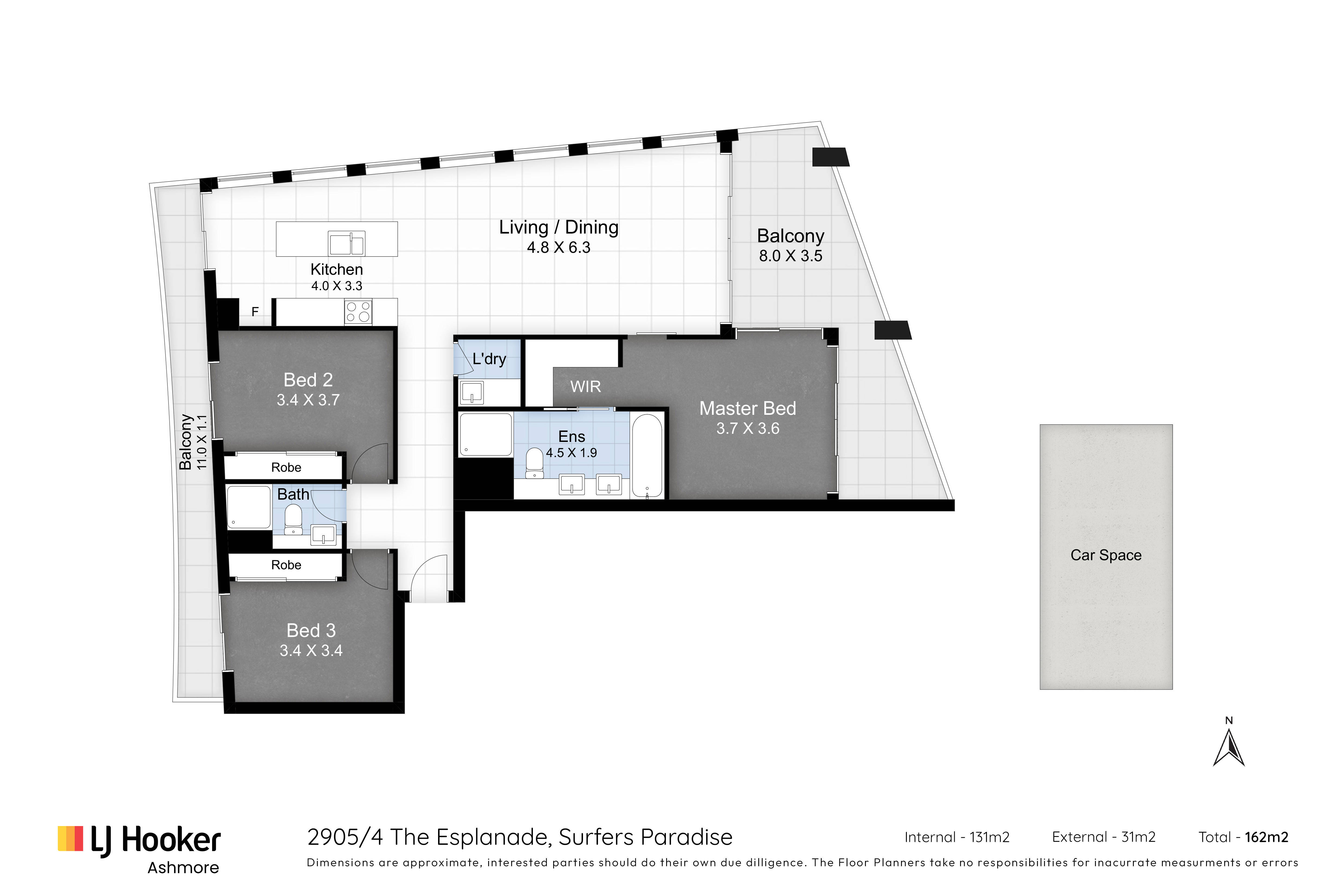 2905/4 The Esplanade, SURFERS PARADISE