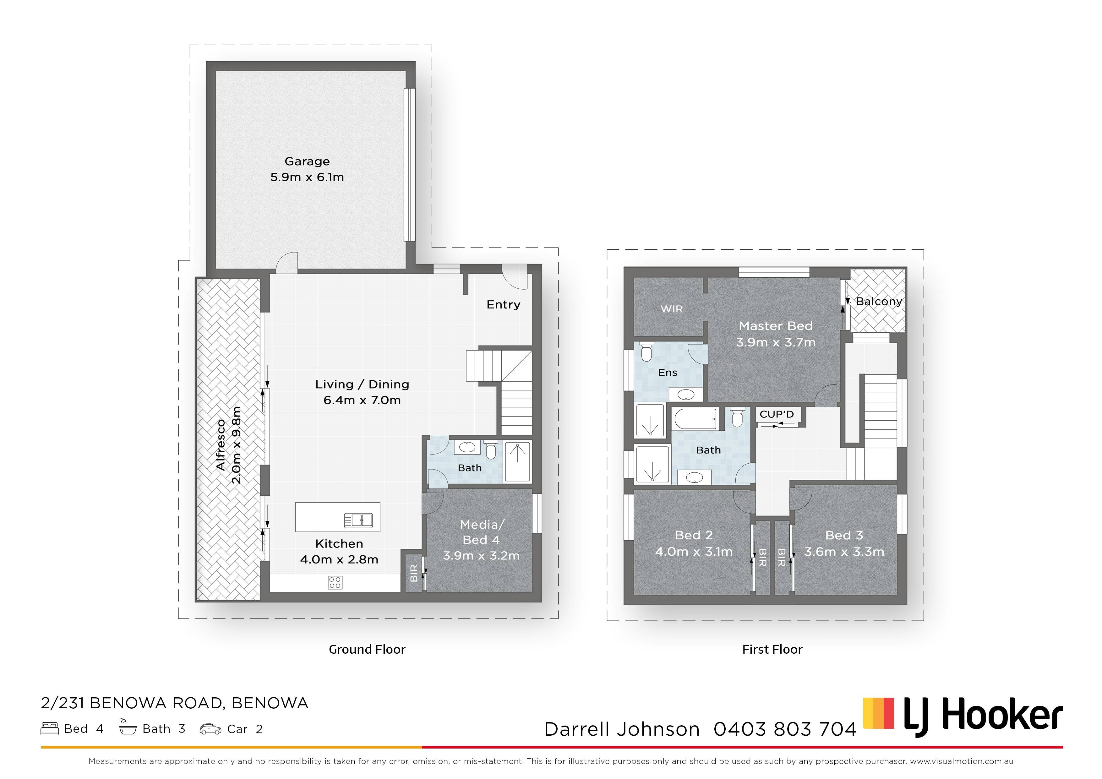 2/231 Benowa Road, BENOWA