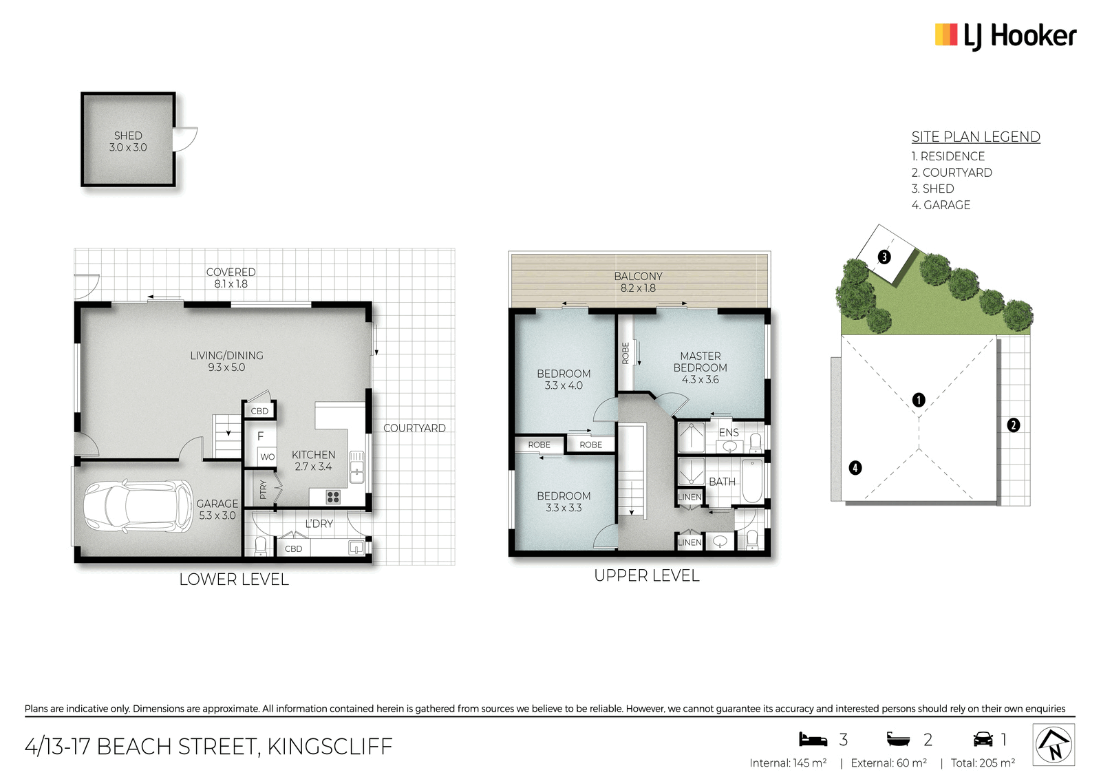 4/13-17 Beach Street, KINGSCLIFF