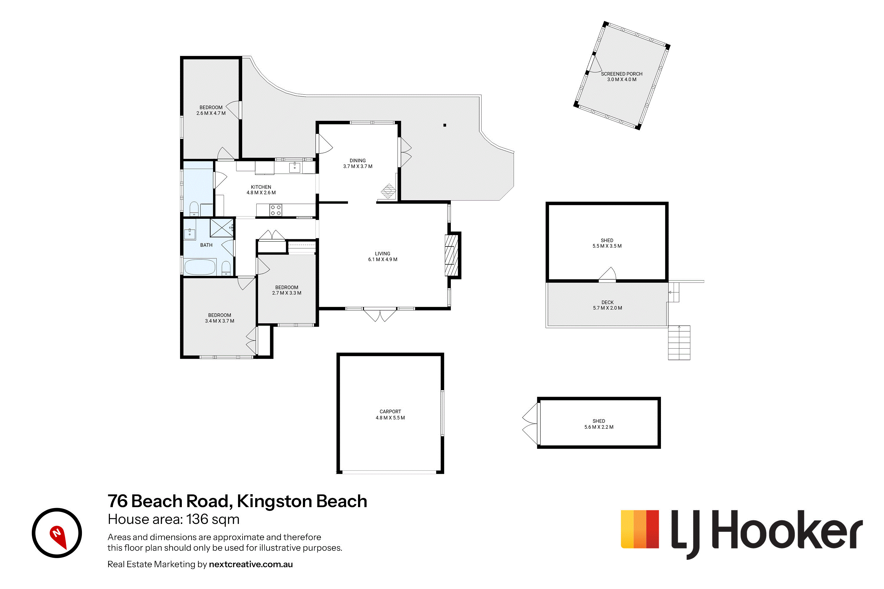 76 Beach Road, KINGSTON BEACH